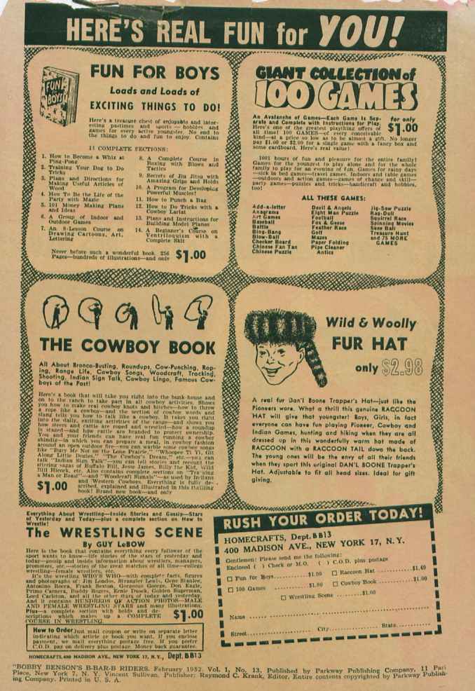 Read online Bobby Benson's B-Bar-B Riders comic -  Issue #13 - 2