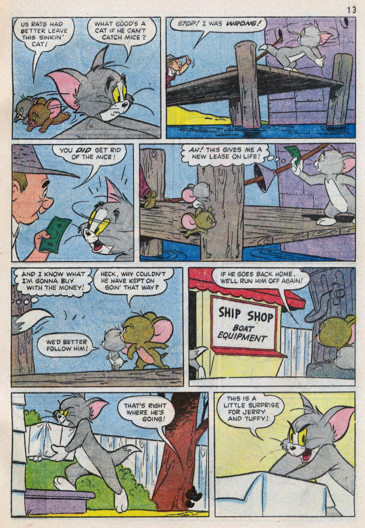 Read online Tom and Jerry's Summer Fun comic -  Issue #3 - 16