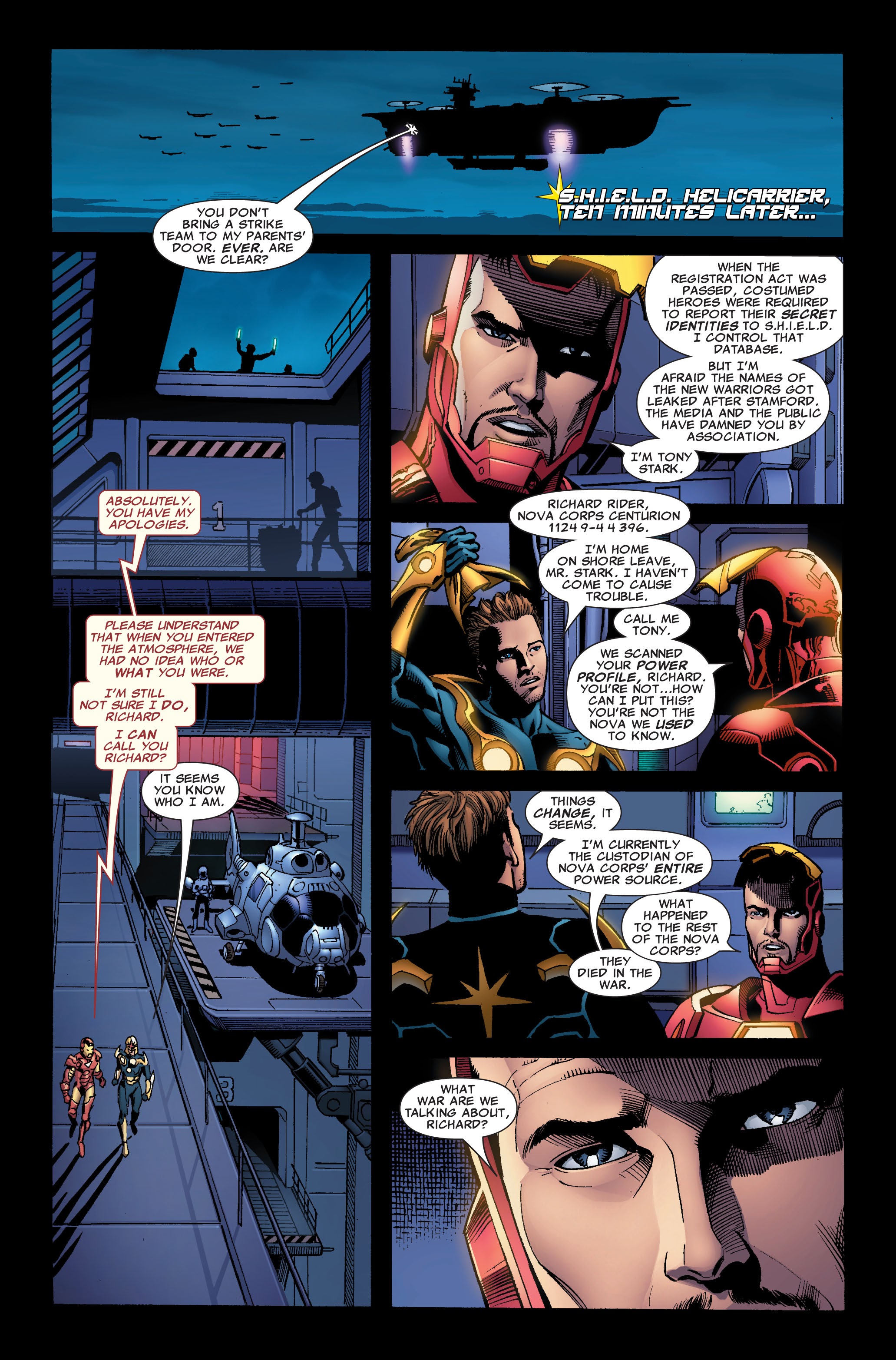 Read online Nova (2007) comic -  Issue #2 - 10