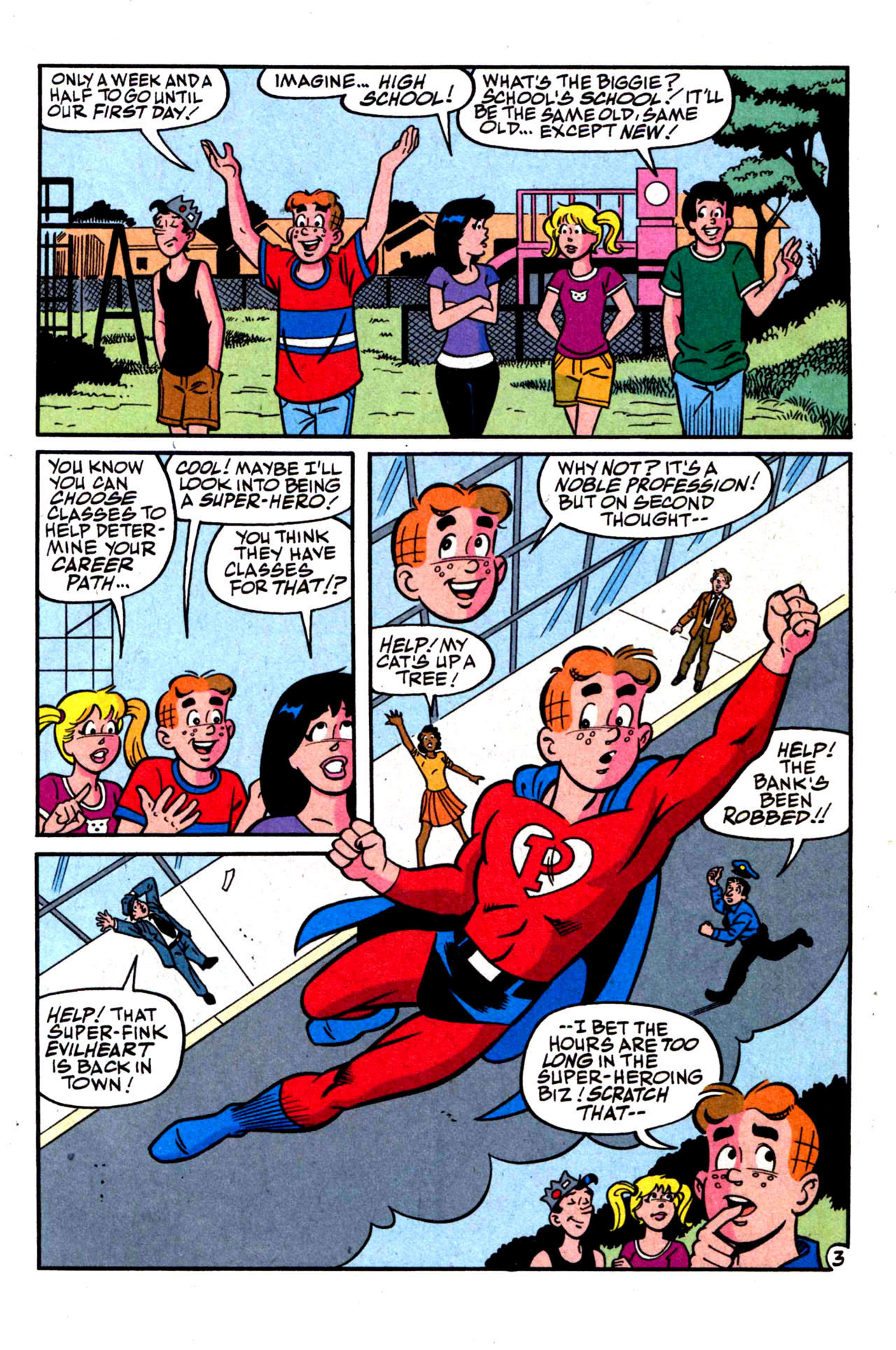 Read online Archie Freshman Year comic -  Issue # TPB 1 - 4
