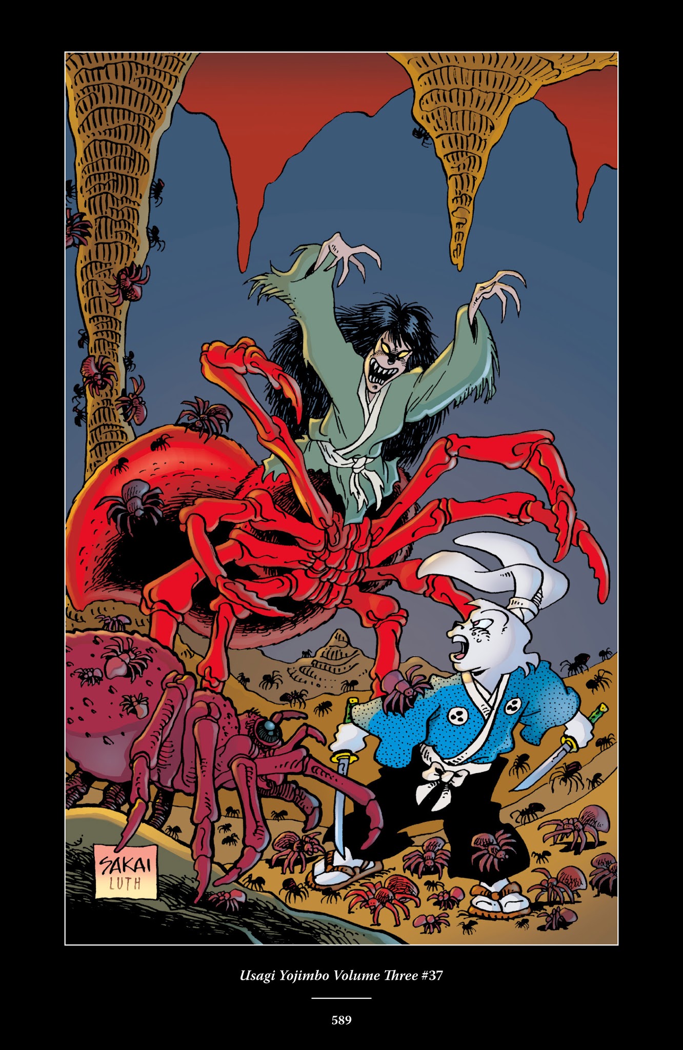 Read online The Usagi Yojimbo Saga comic -  Issue # TPB 3 - 582