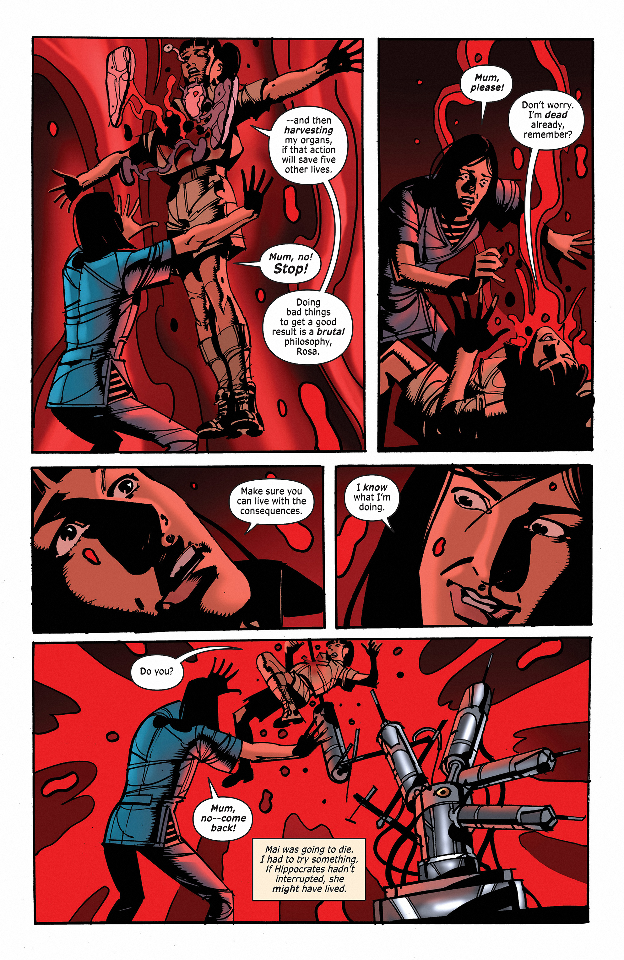 Read online Surgeon X comic -  Issue #6 - 8