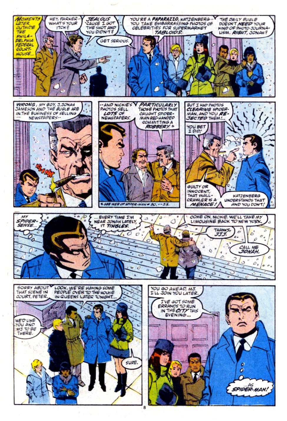 Read online The Spectacular Spider-Man (1976) comic -  Issue #150 - 7