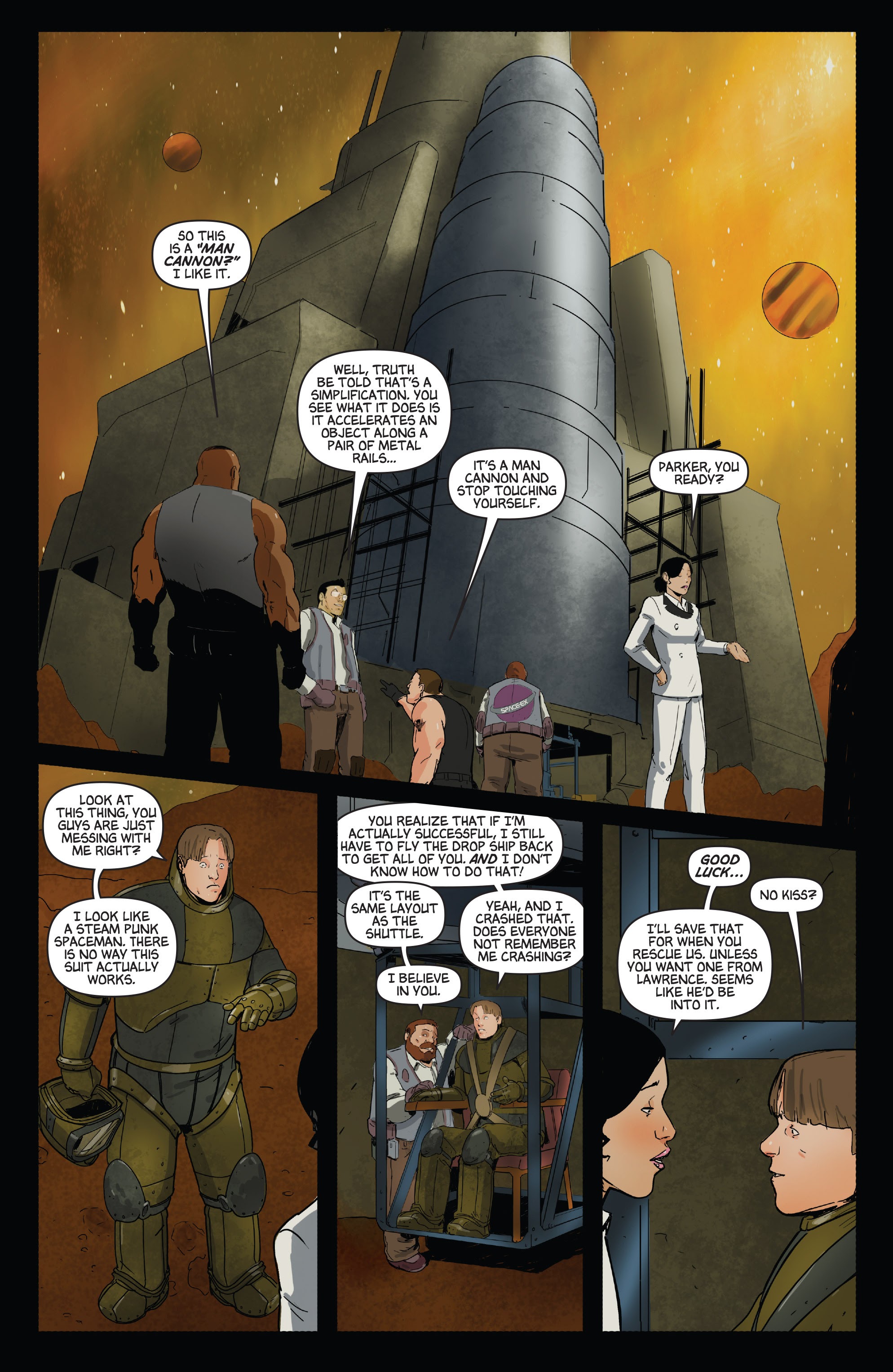 Read online Aliens vs. Parker comic -  Issue #4 - 11