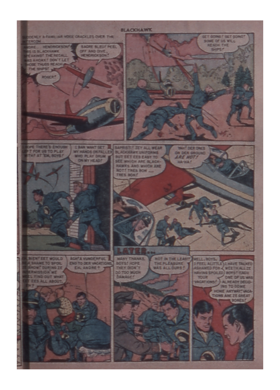 Read online Blackhawk (1957) comic -  Issue #31 - 33