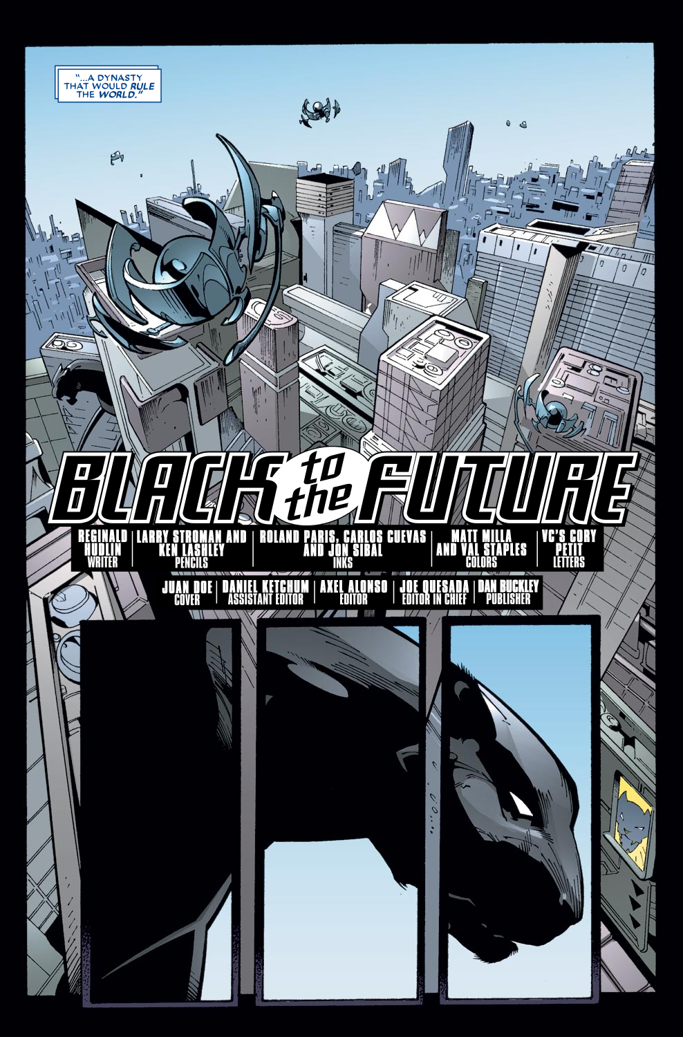 Read online Black Panther (2005) comic -  Issue # _Annual 1 - 5