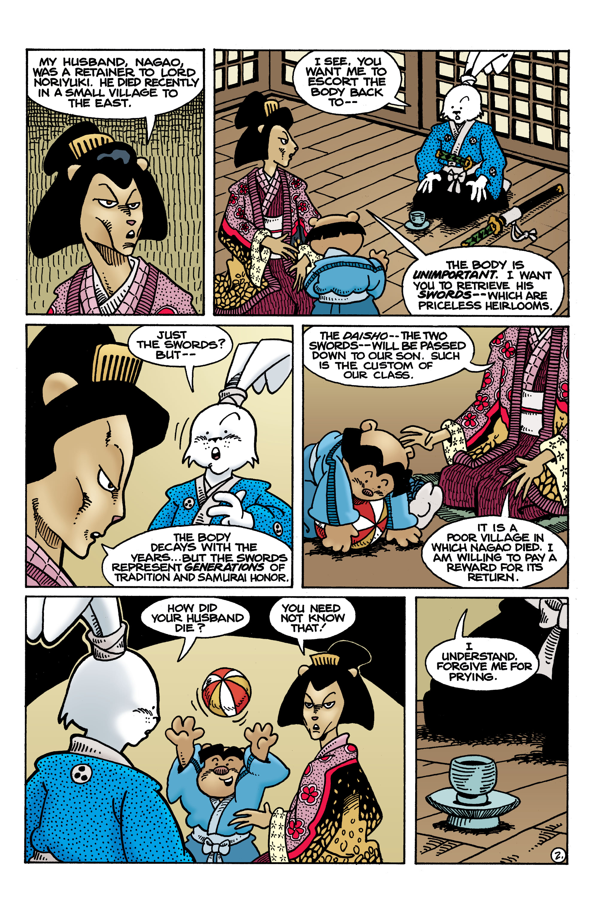 Read online Usagi Yojimbo: Lone Goat and Kid comic -  Issue #1 - 4