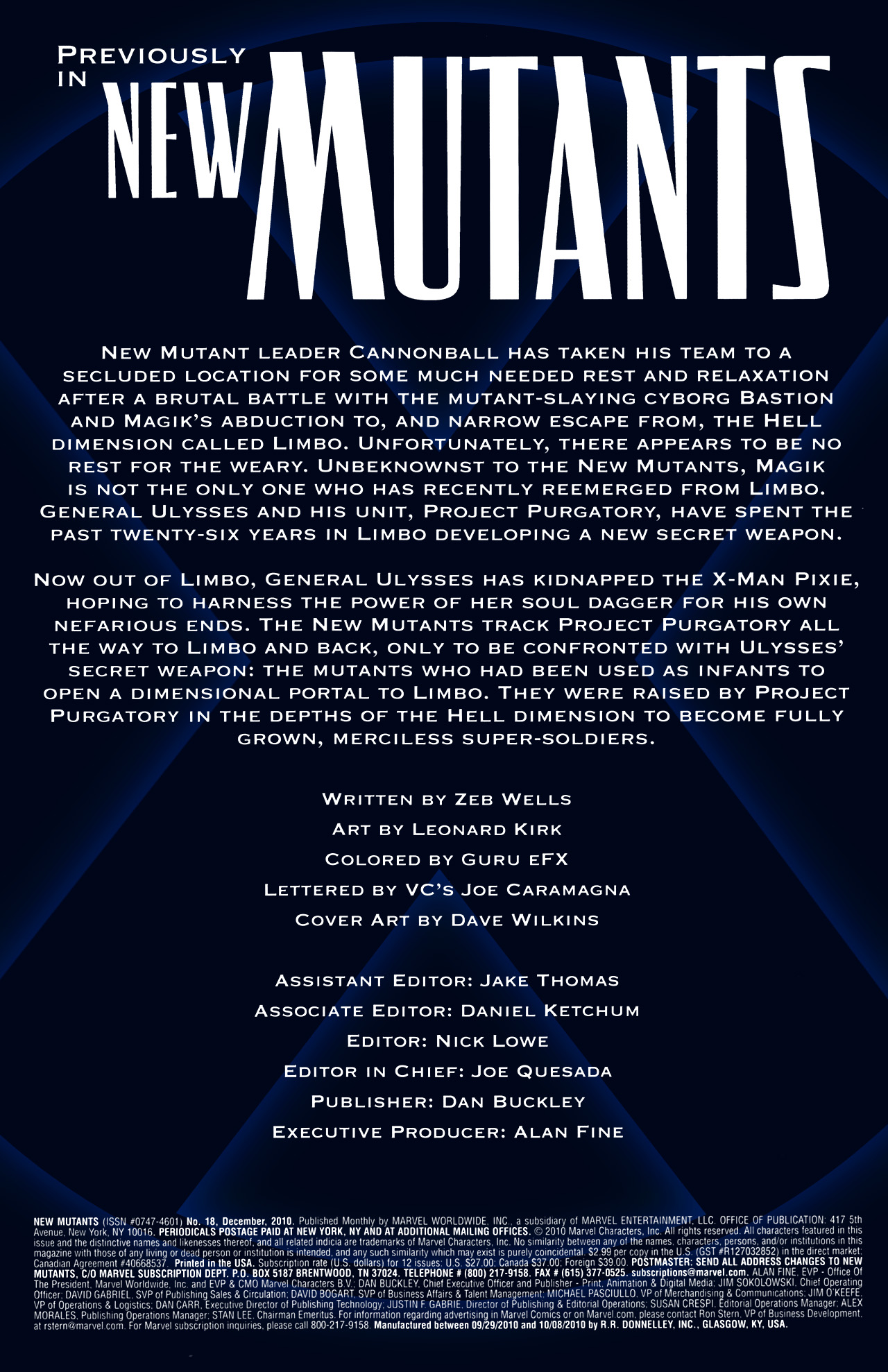 New Mutants (2009) Issue #18 #18 - English 2