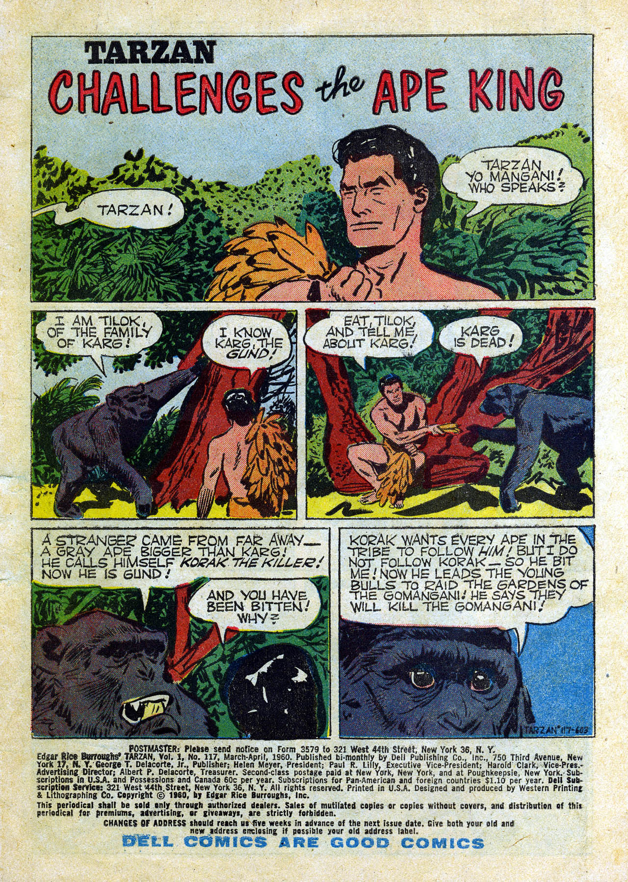 Read online Tarzan (1948) comic -  Issue #117 - 3