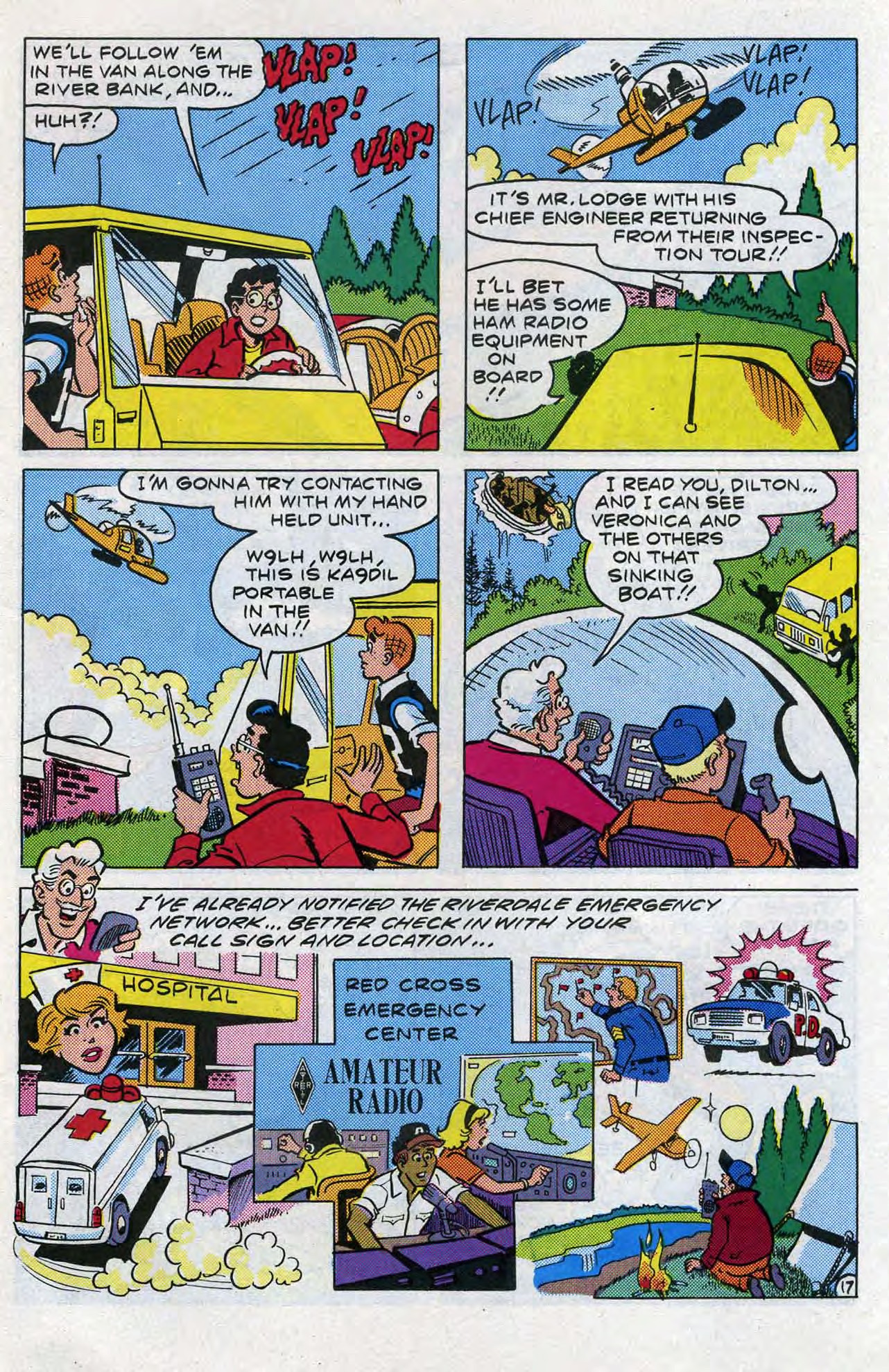 Read online Archie's Ham Radio Adventure comic -  Issue # Full - 19