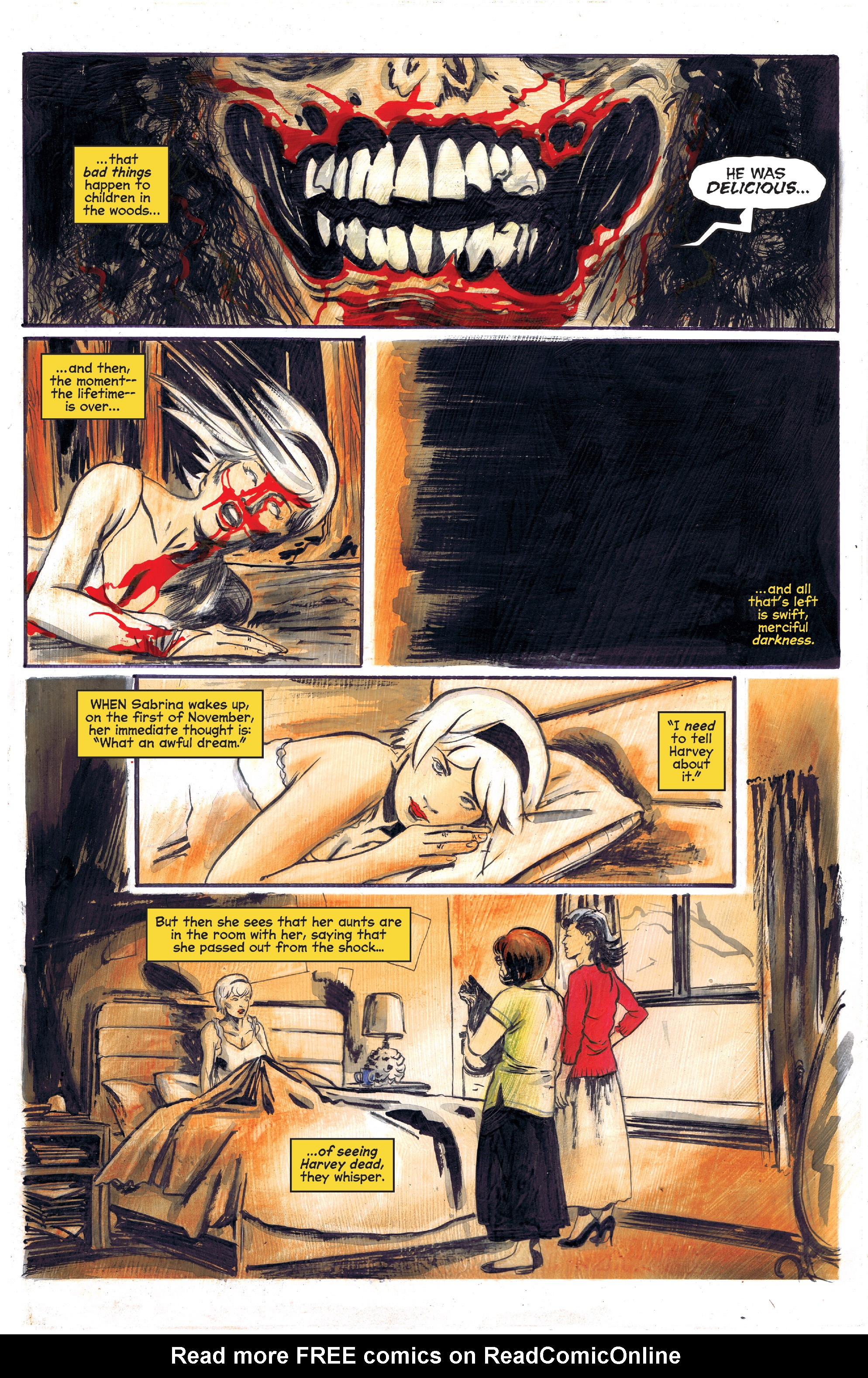 Read online Chilling Adventures of Sabrina comic -  Issue #4 - 16