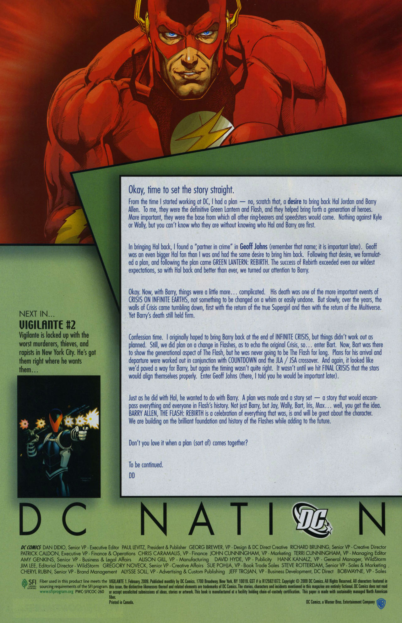 Read online Vigilante (2009) comic -  Issue #1 - 24