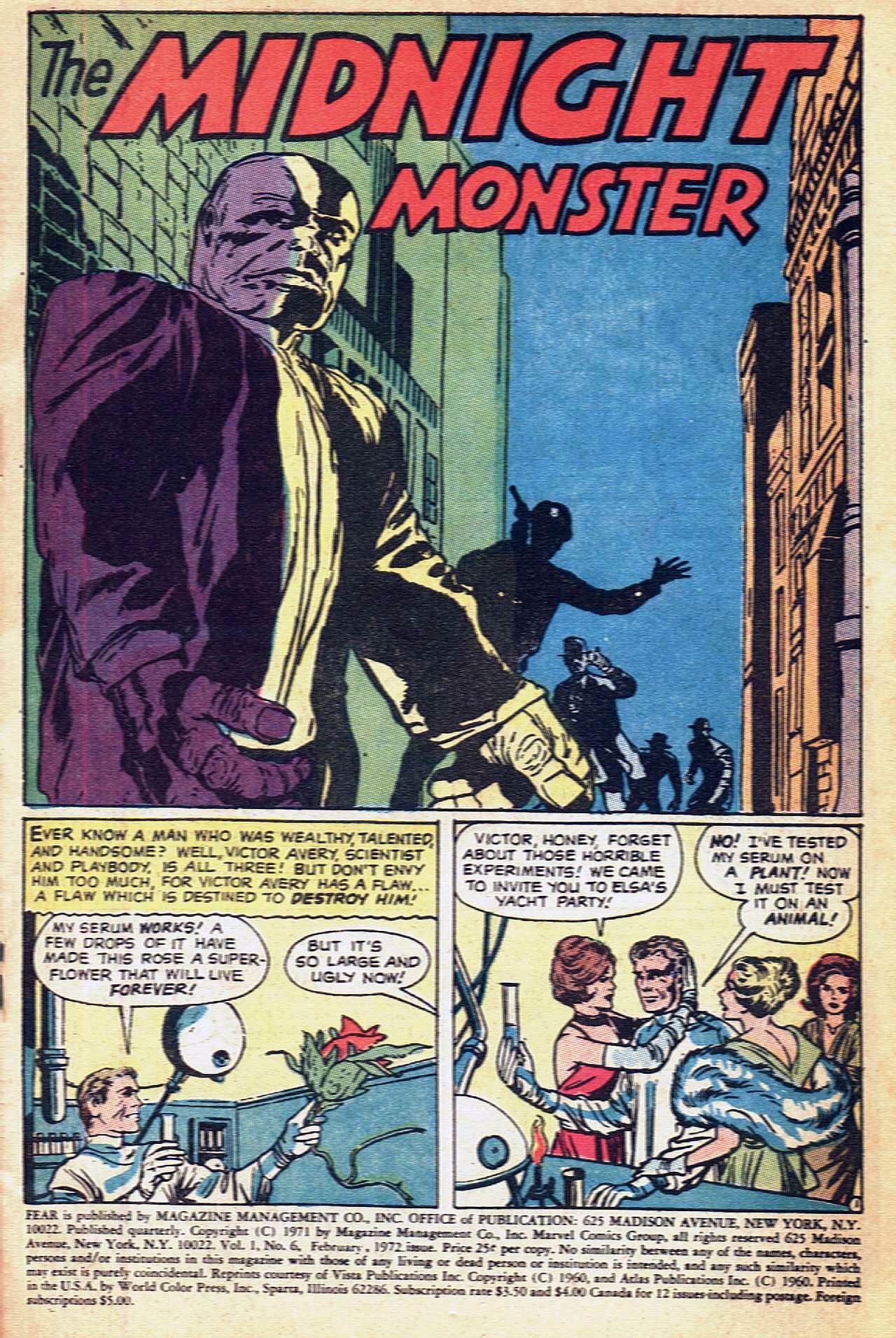 Read online Fear comic -  Issue #6 - 2