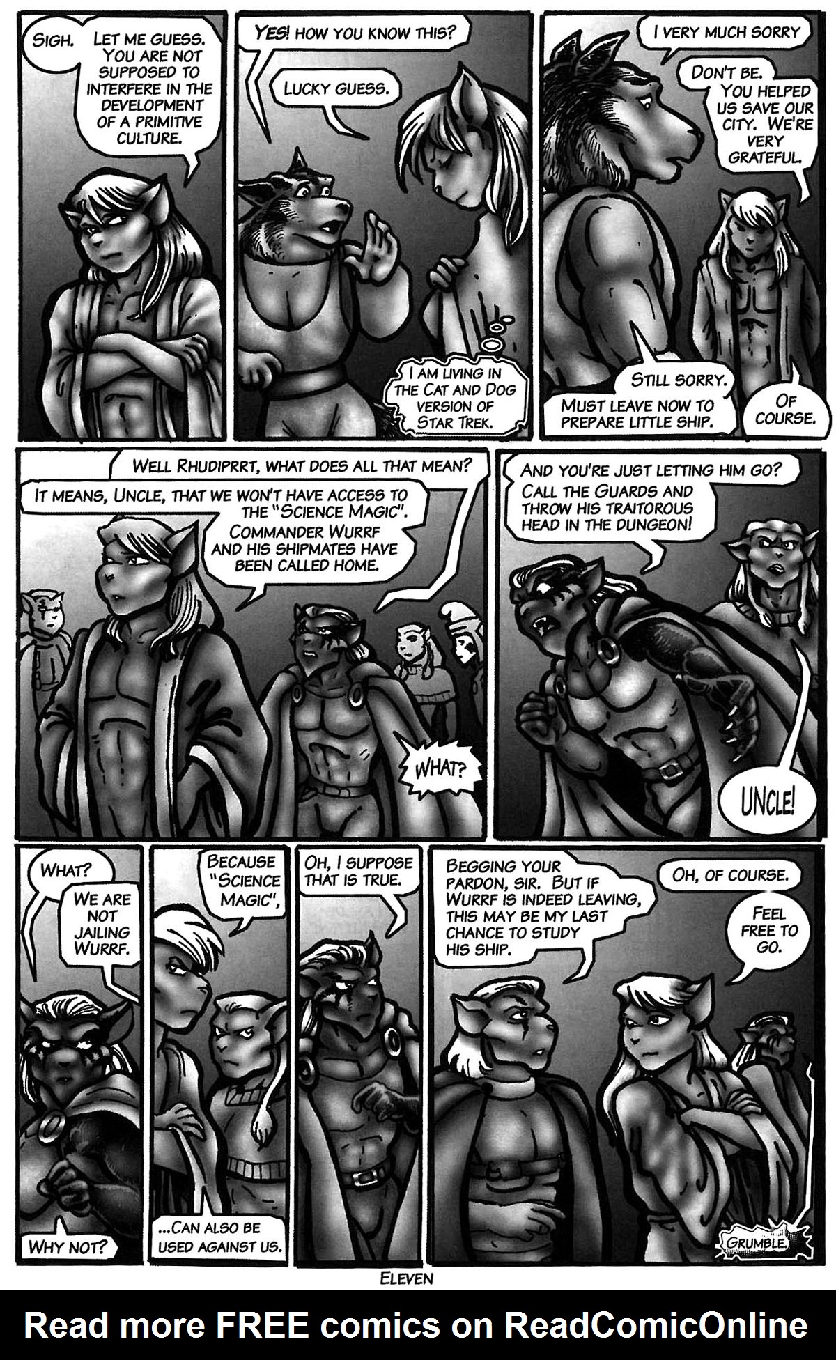 Read online Rhudiprrt, Prince of Fur comic -  Issue #12 - 13