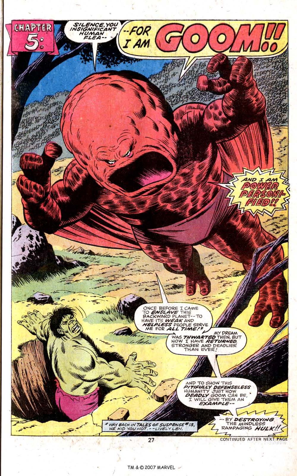 Read online The Incredible Hulk Annual comic -  Issue #5 - 29