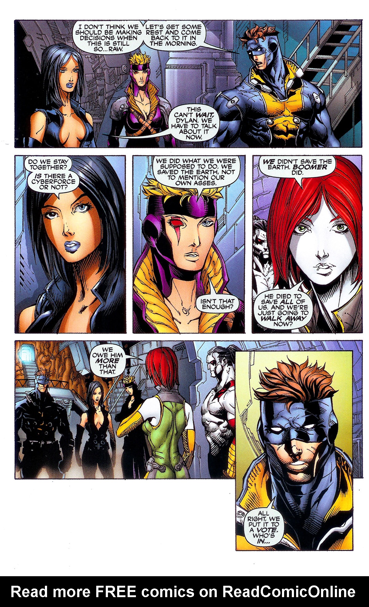 Read online Cyberforce (2006) comic -  Issue #6 - 17