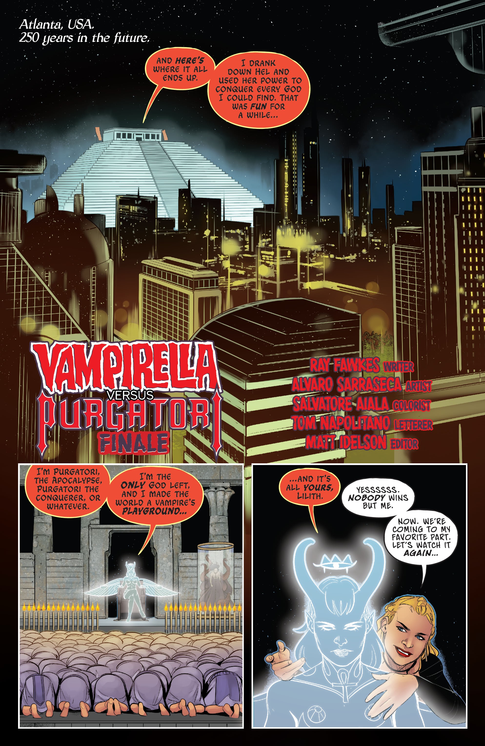Read online Vampirella VS. Purgatori comic -  Issue #5 - 7