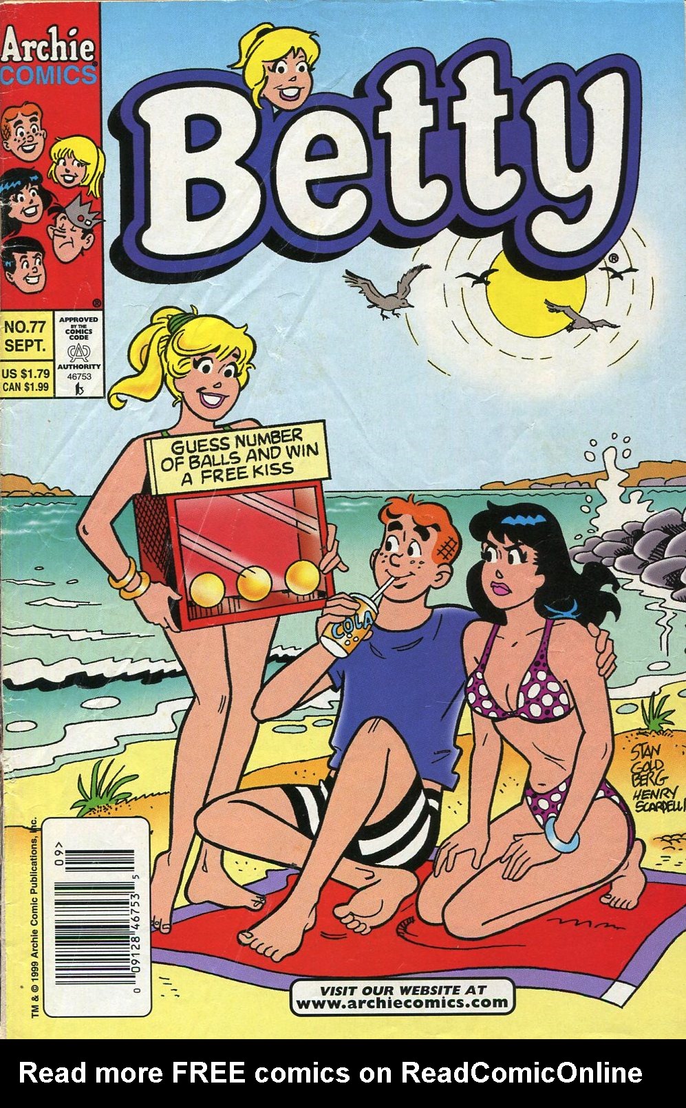 Read online Betty comic -  Issue #77 - 1