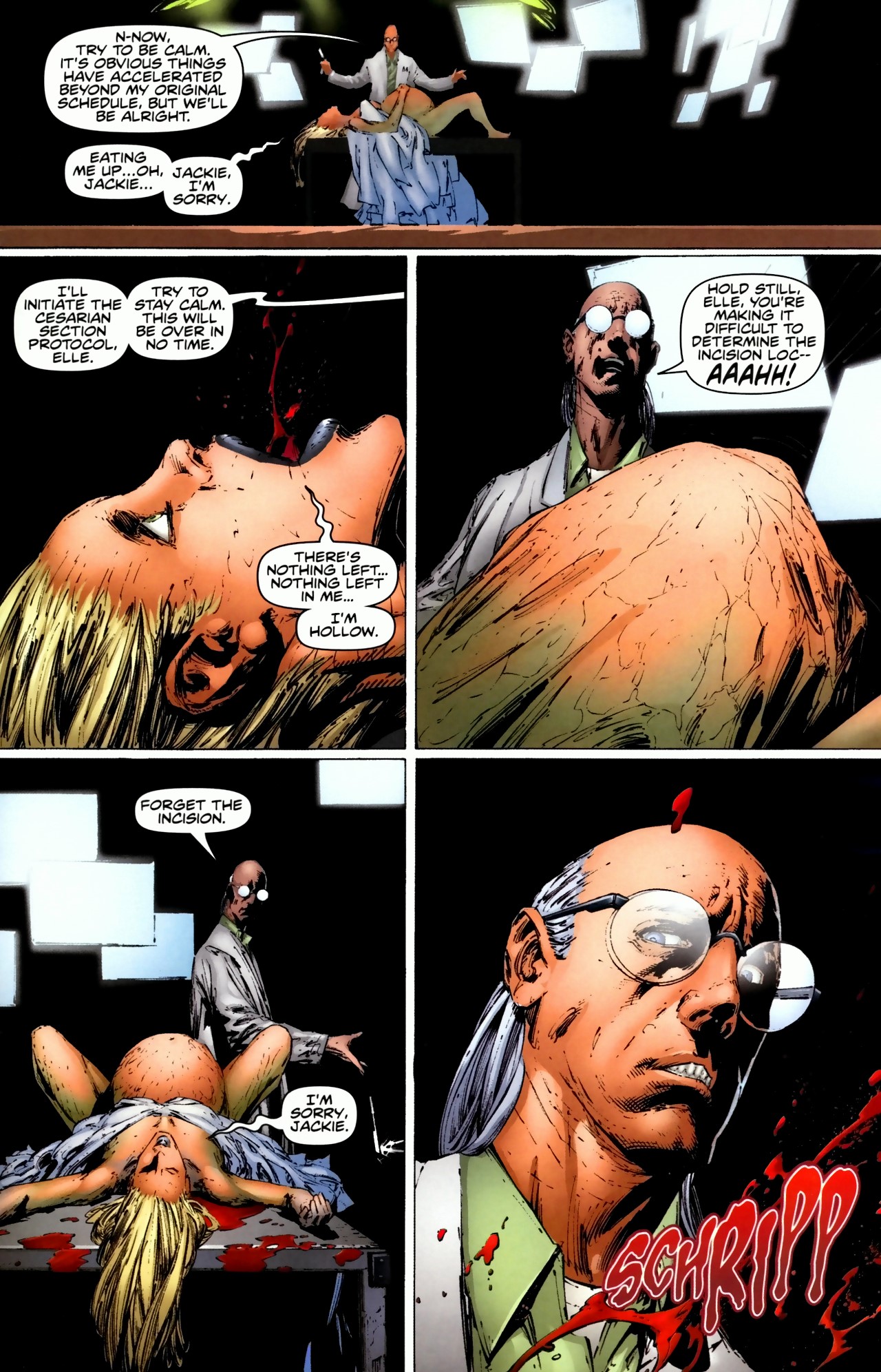 Read online The Darkness (2007) comic -  Issue #5 - 22