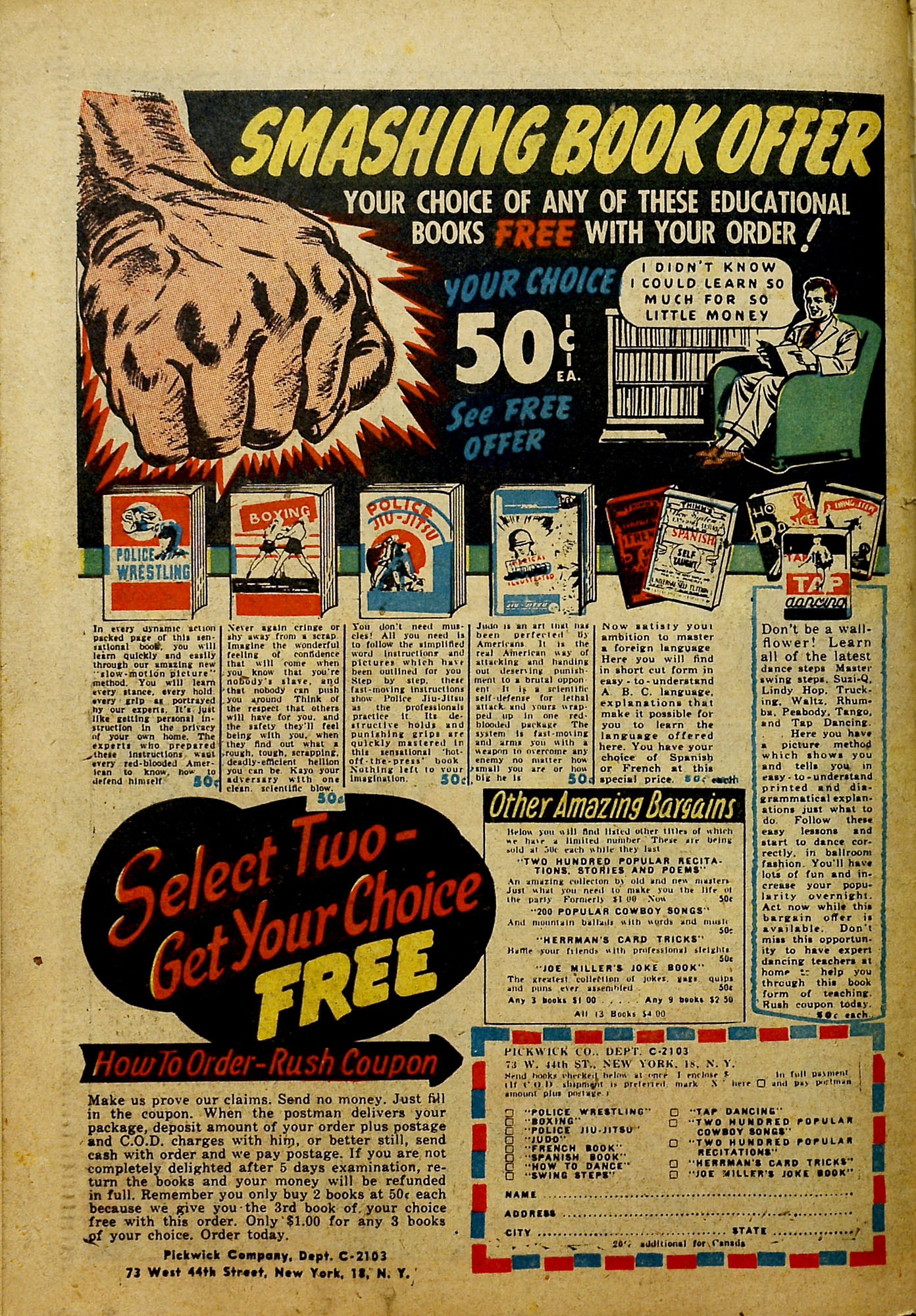 Read online Prize Comics comic -  Issue #51 - 50