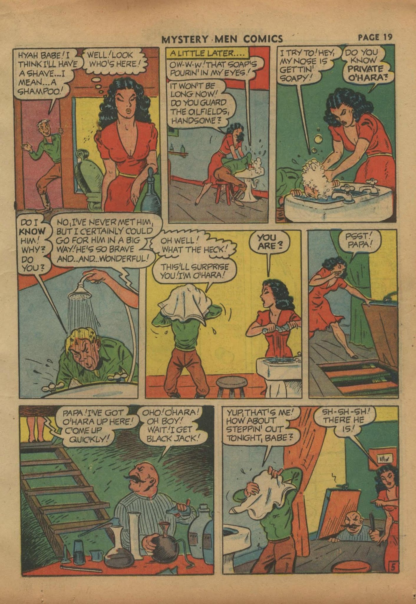 Read online Mystery Men Comics comic -  Issue #27 - 21