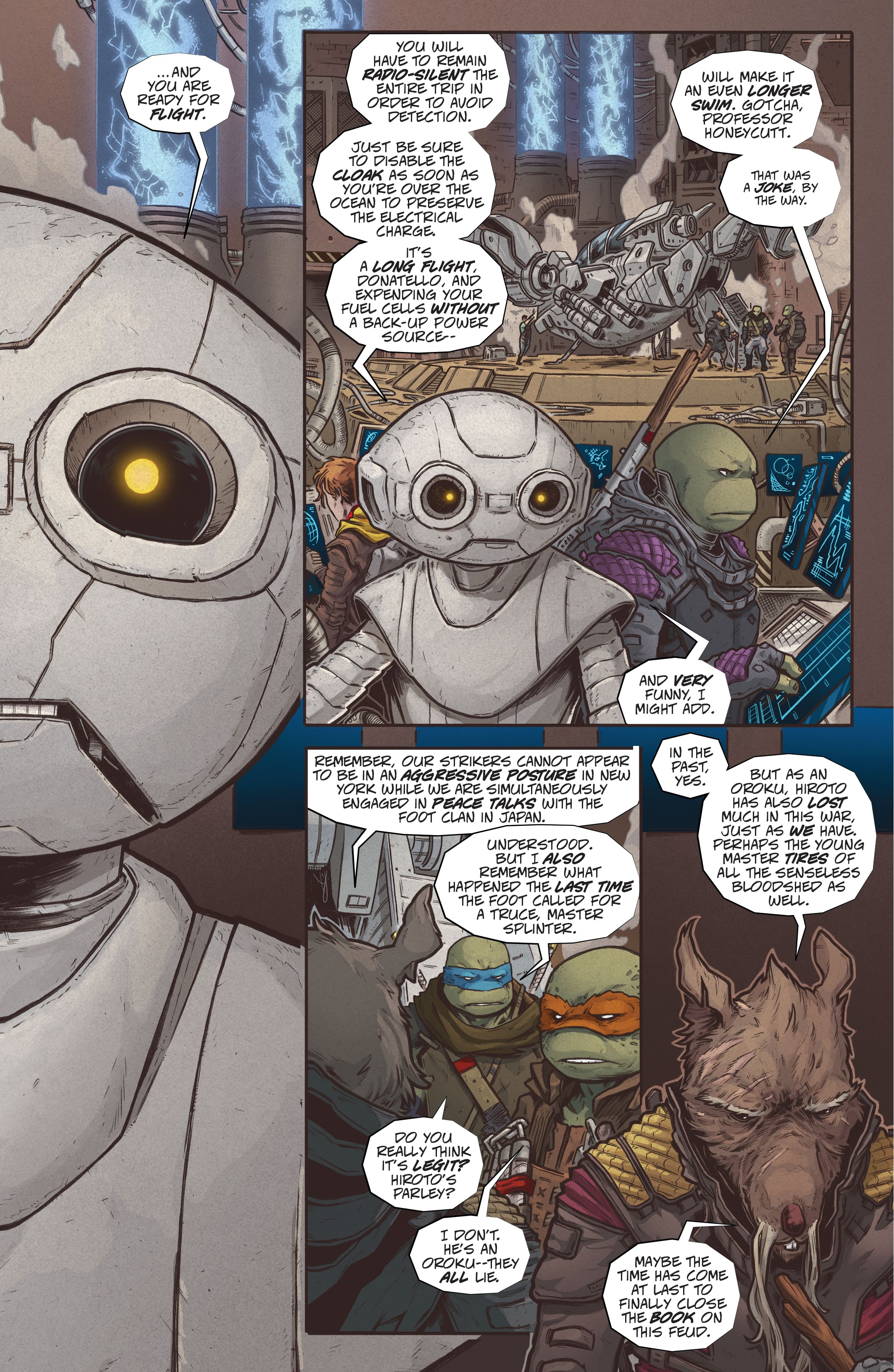 Read online Teenage Mutant Ninja Turtles: The Last Ronin comic -  Issue #3 - 14