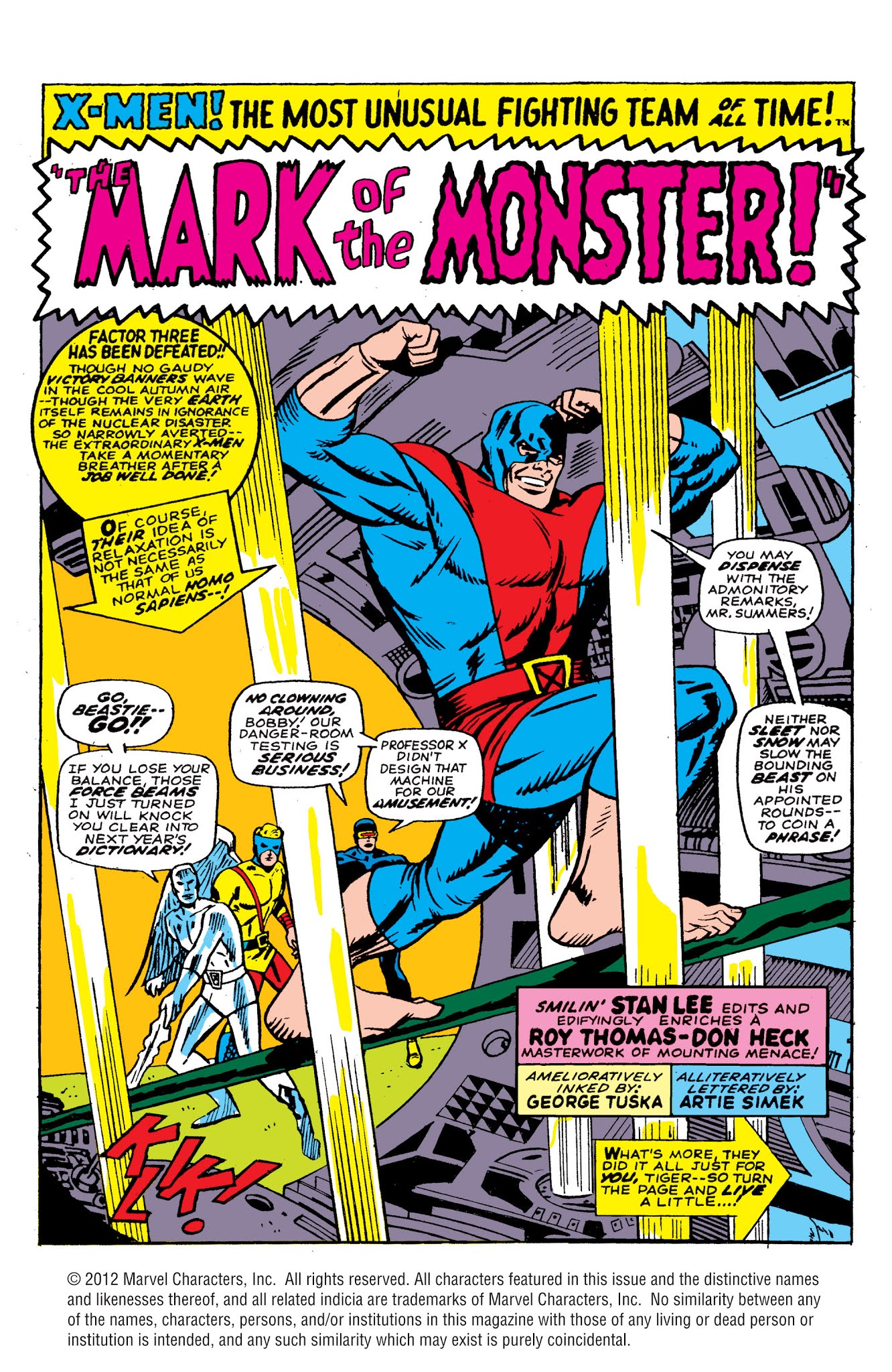 Read online Marvel Masterworks: The X-Men comic -  Issue # TPB 4 (Part 2) - 72