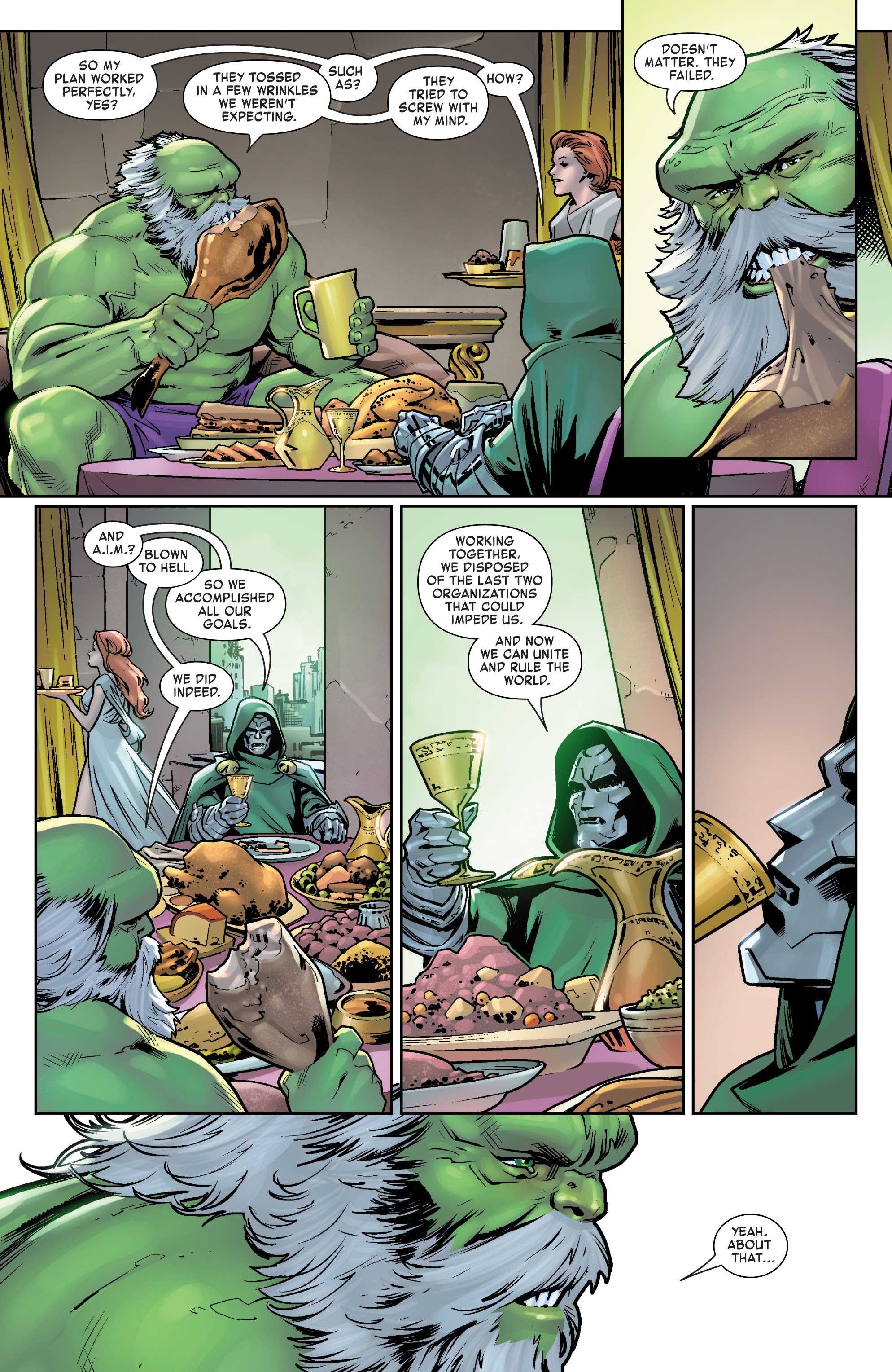 Read online Maestro: War And Pax comic -  Issue #5 - 6