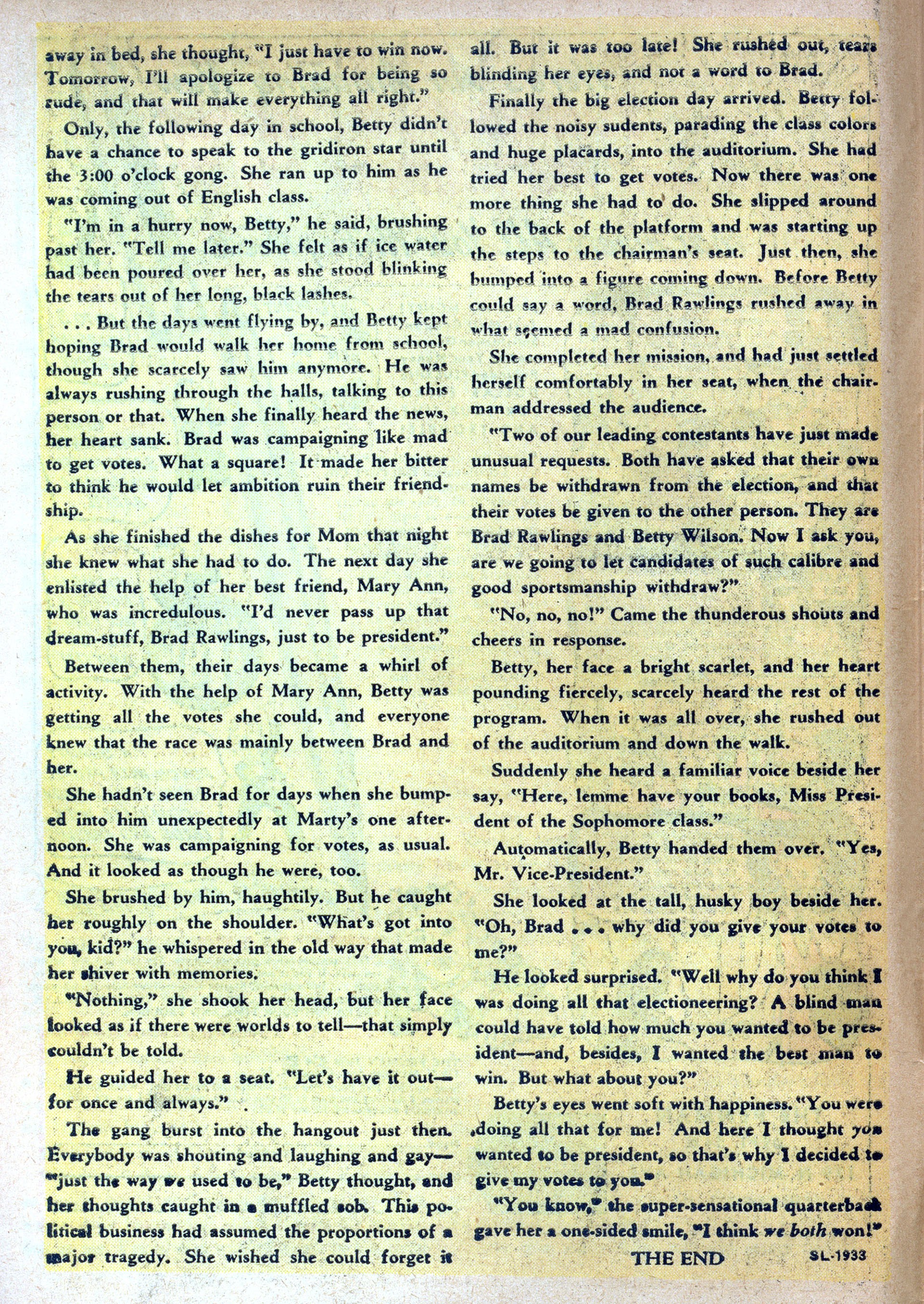 Read online Mitzi's Boy Friend comic -  Issue #3 - 10