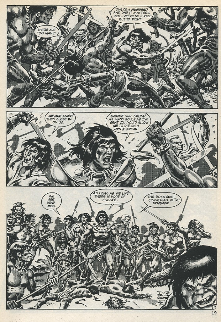 Read online The Savage Sword Of Conan comic -  Issue #135 - 18