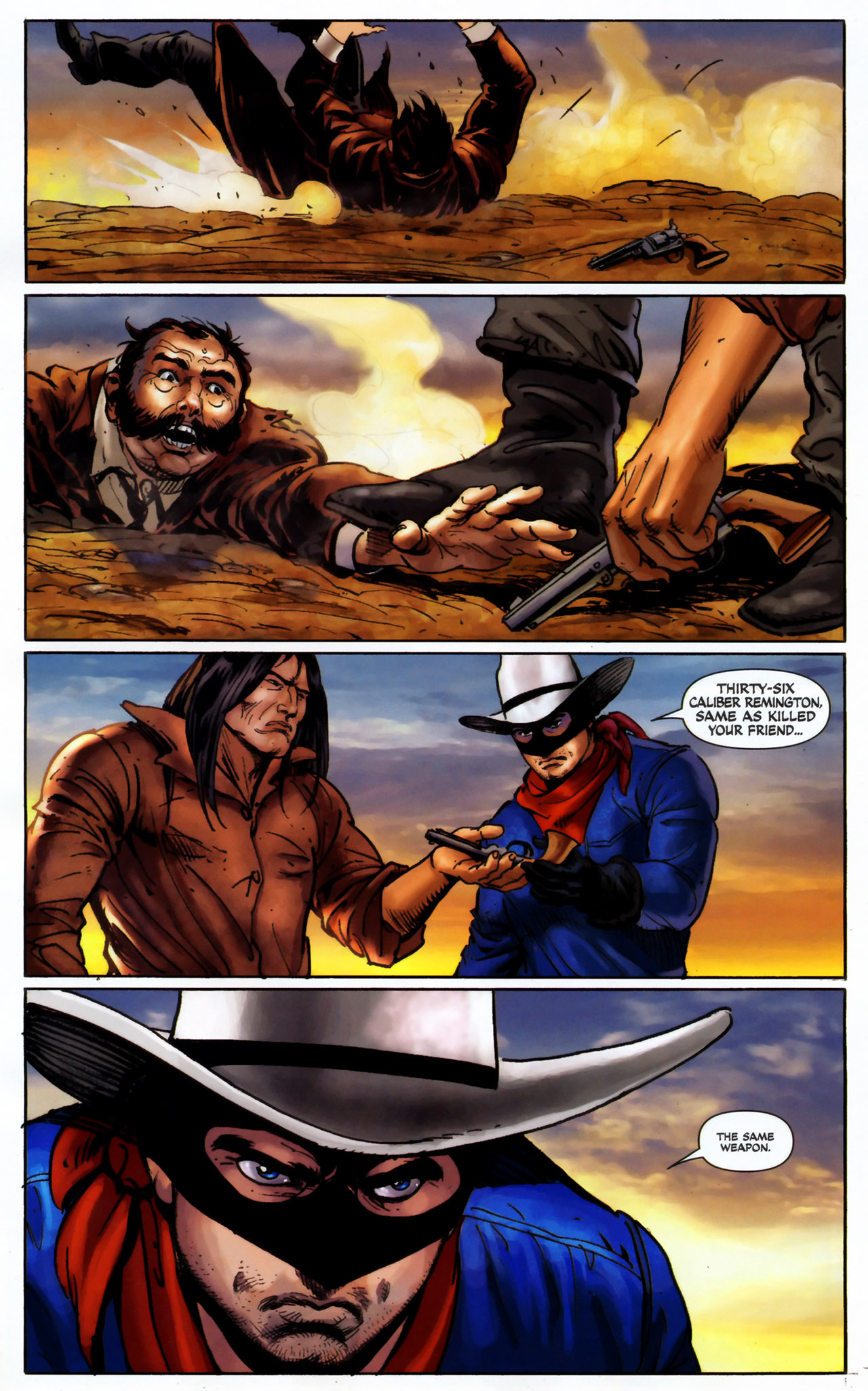 Read online The Lone Ranger (2006) comic -  Issue #9 - 21