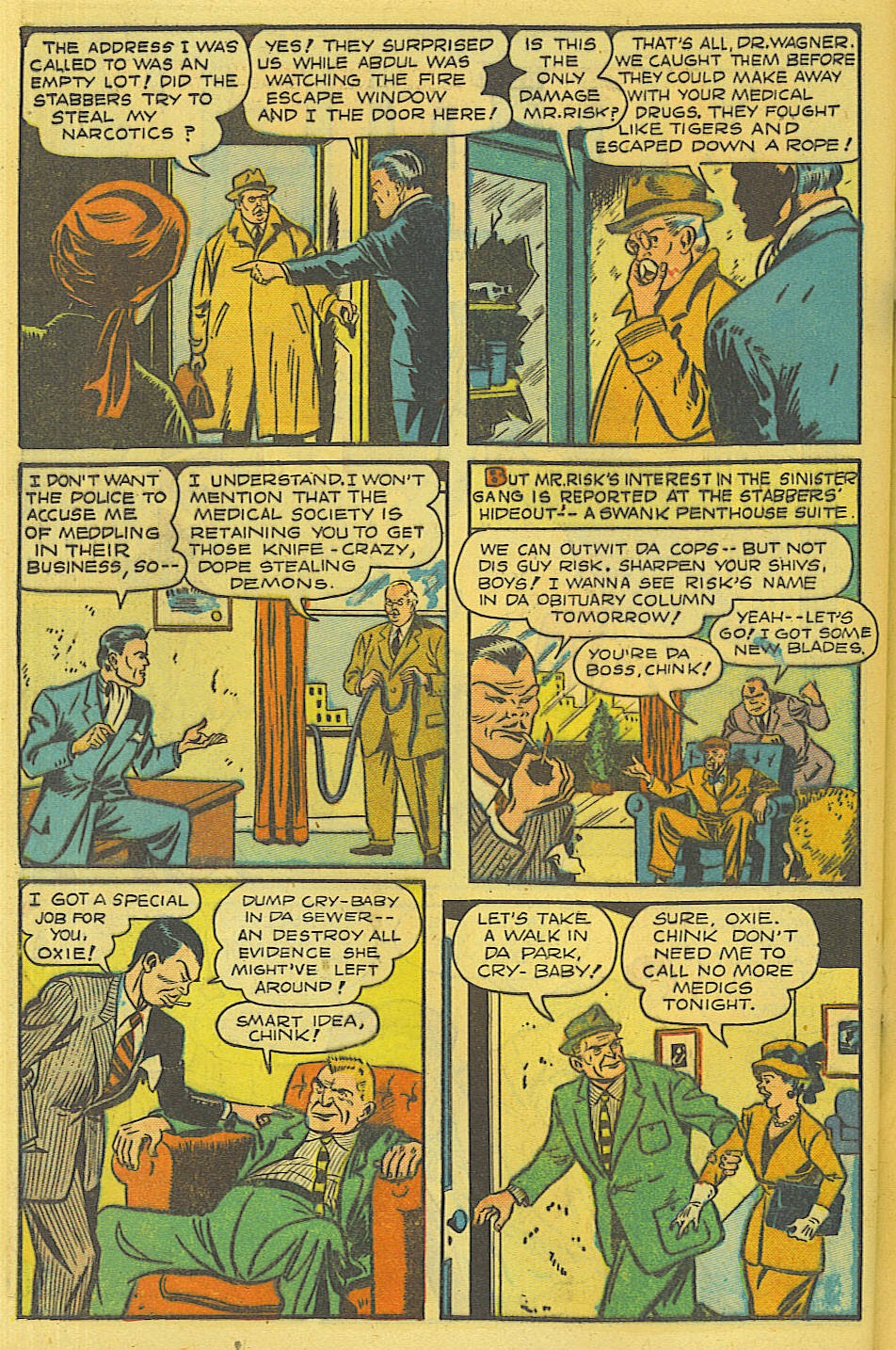 Read online Super-Mystery Comics comic -  Issue #41 - 41