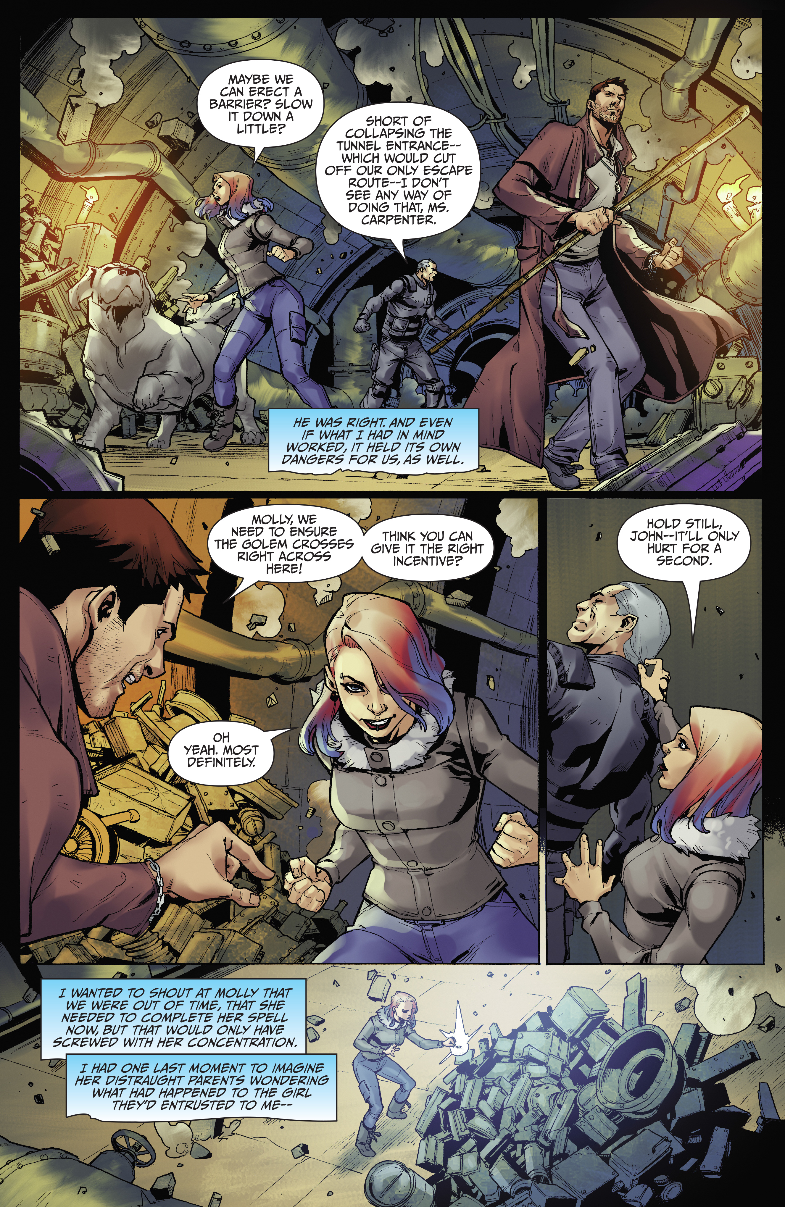 Read online Jim Butcher's The Dresden Files: Down Town comic -  Issue #6 - 9