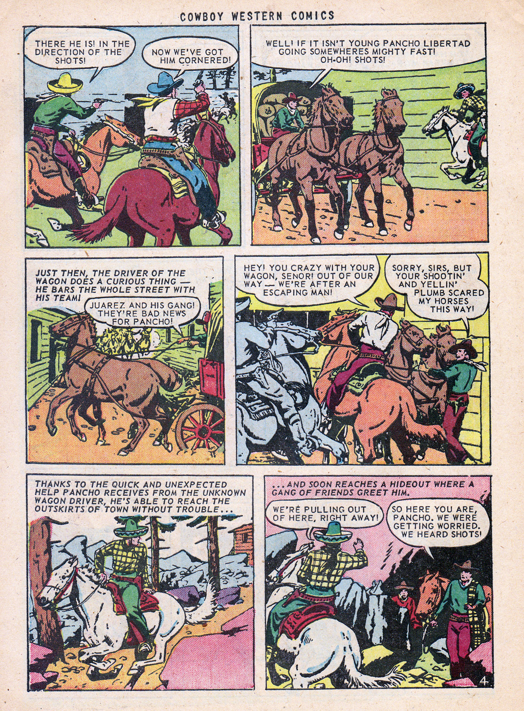 Read online Cowboy Western Comics (1948) comic -  Issue #38 - 6