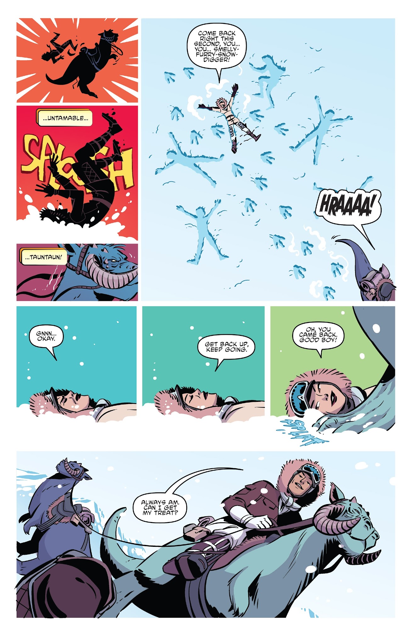 Read online Star Wars Forces of Destiny-Leia comic -  Issue # Full - 4