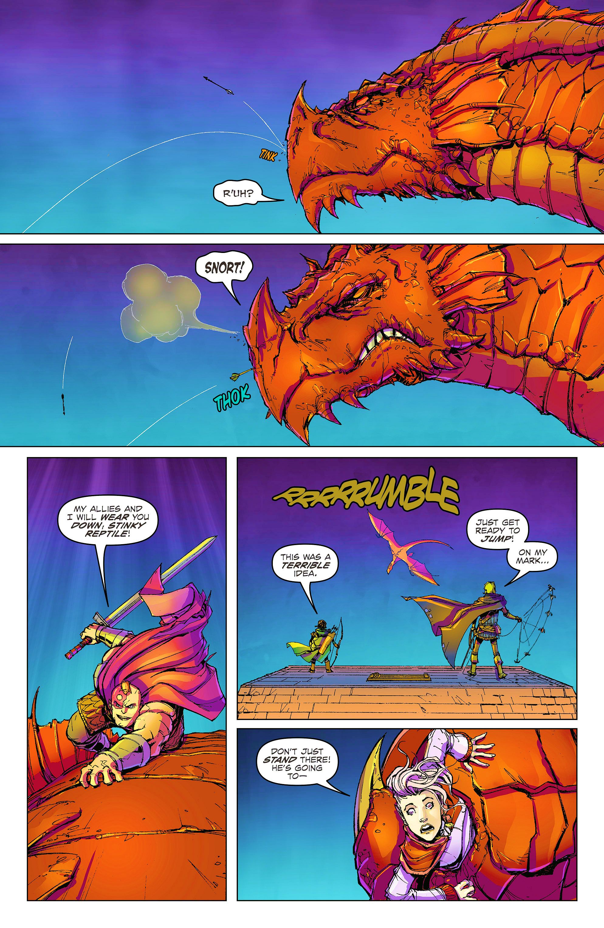 Read online Dungeons & Dragons: Legends of Baldur's Gate comic -  Issue #5 - 8