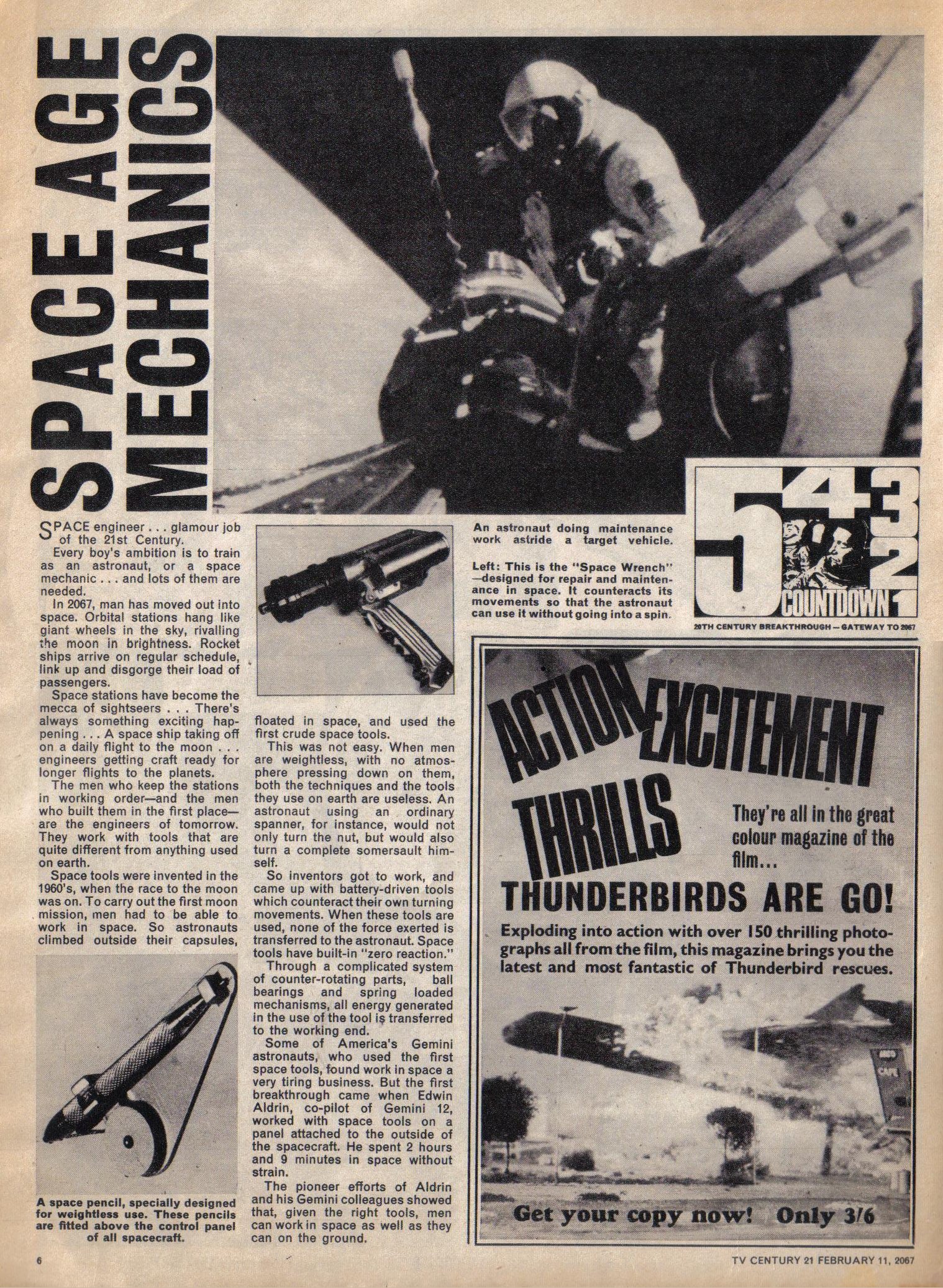 Read online TV Century 21 (TV 21) comic -  Issue #108 - 6