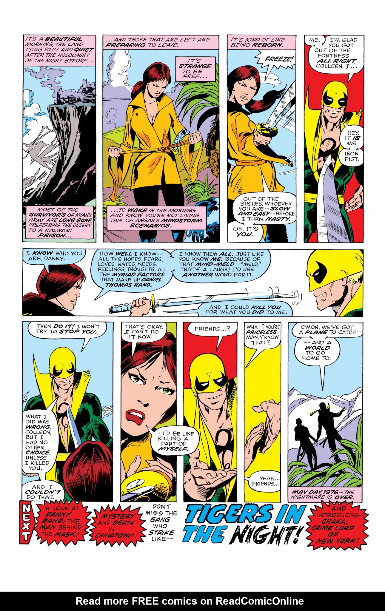 Read online Marvel Masterworks: Iron Fist comic -  Issue # TPB 2 (Part 1) - 96