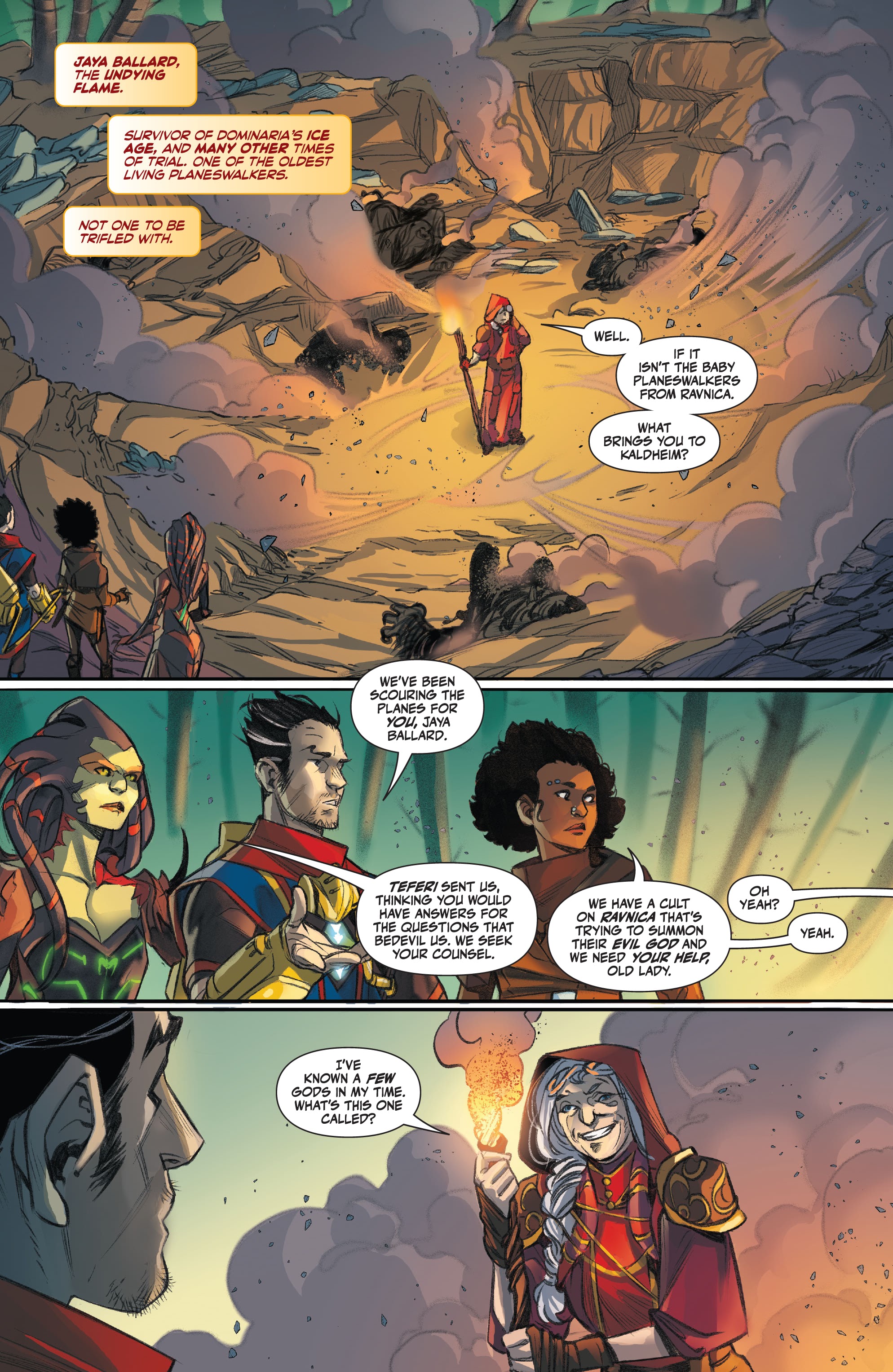 Read online Magic the Gathering (2021) comic -  Issue #5 - 23