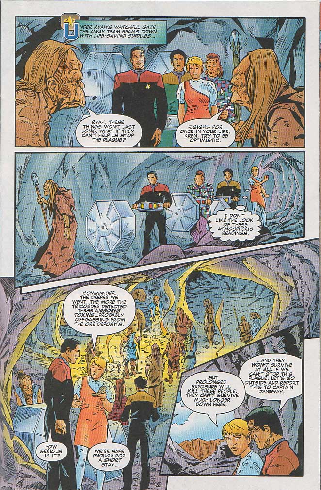 Read online Star Trek: Voyager comic -  Issue #5 - 7