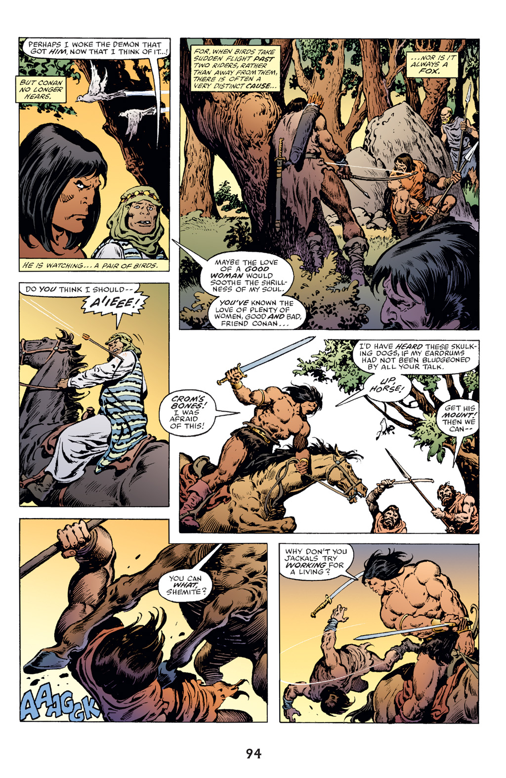 Read online The Chronicles of Conan comic -  Issue # TPB 14 (Part 1) - 94