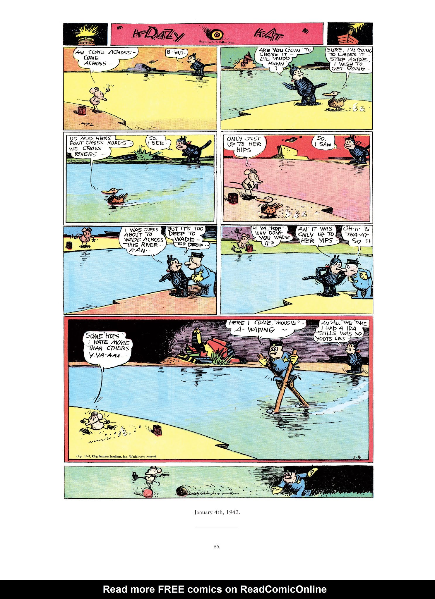 Read online Krazy & Ignatz comic -  Issue # TPB 12 - 65