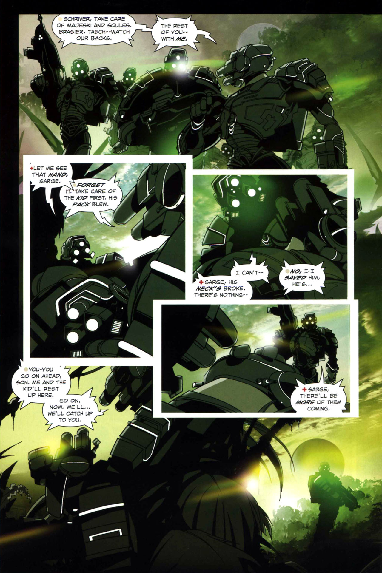 Read online Starship Troopers (2007) comic -  Issue #5 - 22