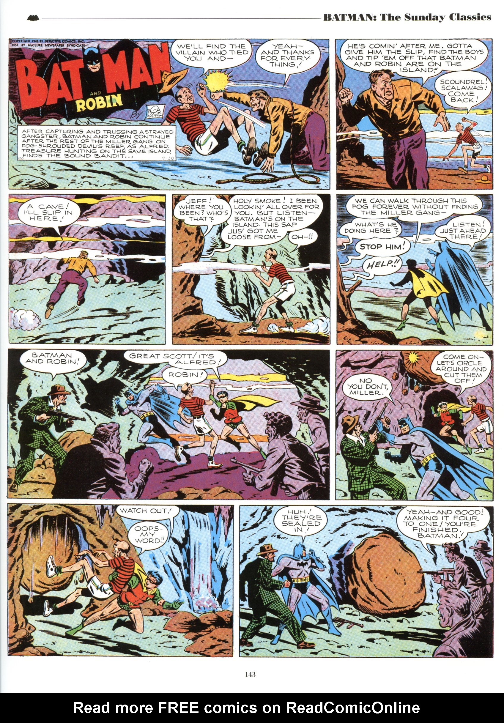 Read online Batman: The Sunday Classics comic -  Issue # TPB - 149