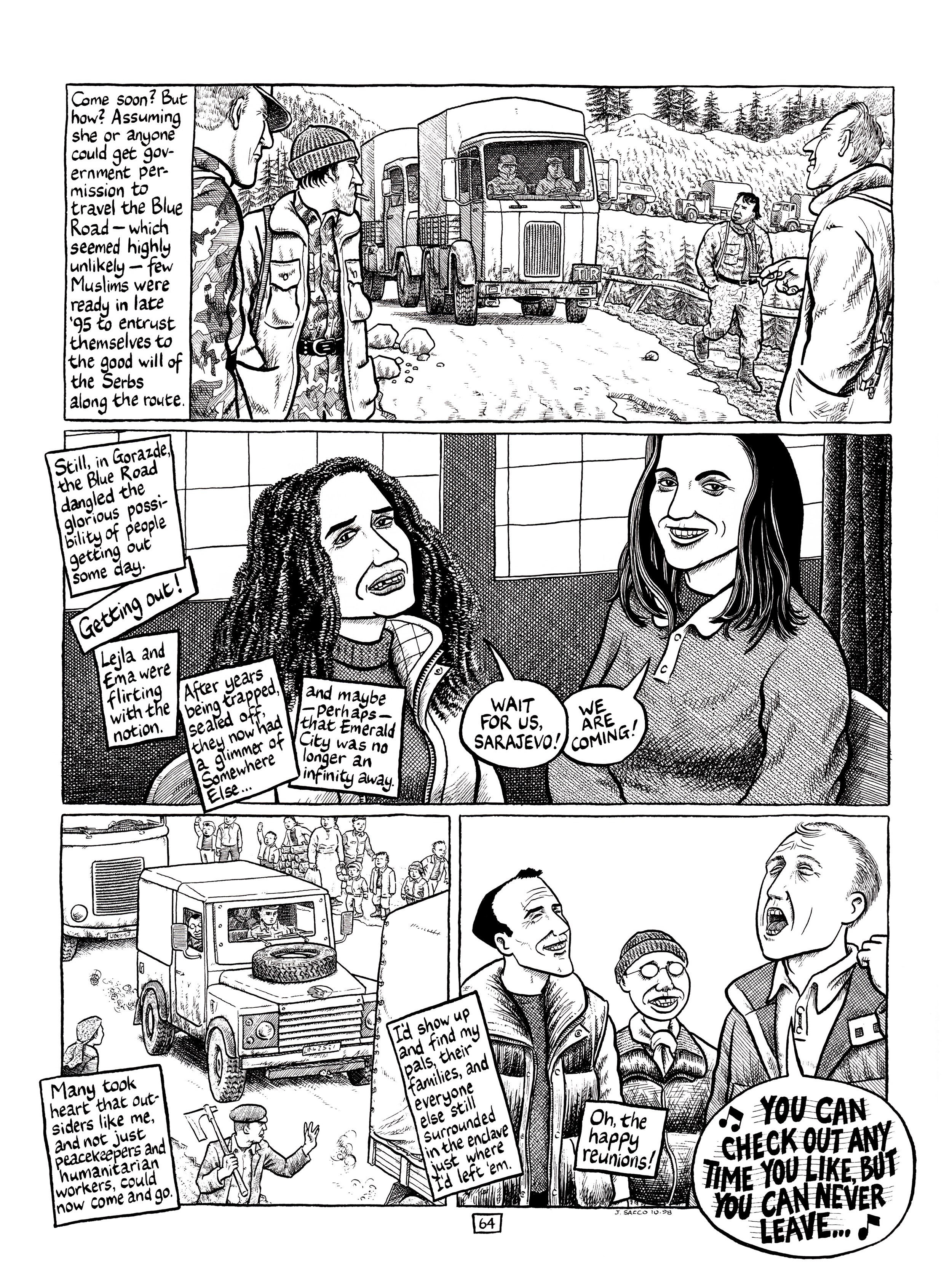 Read online Safe Area Goražde comic -  Issue # TPB (Part 2) - 5