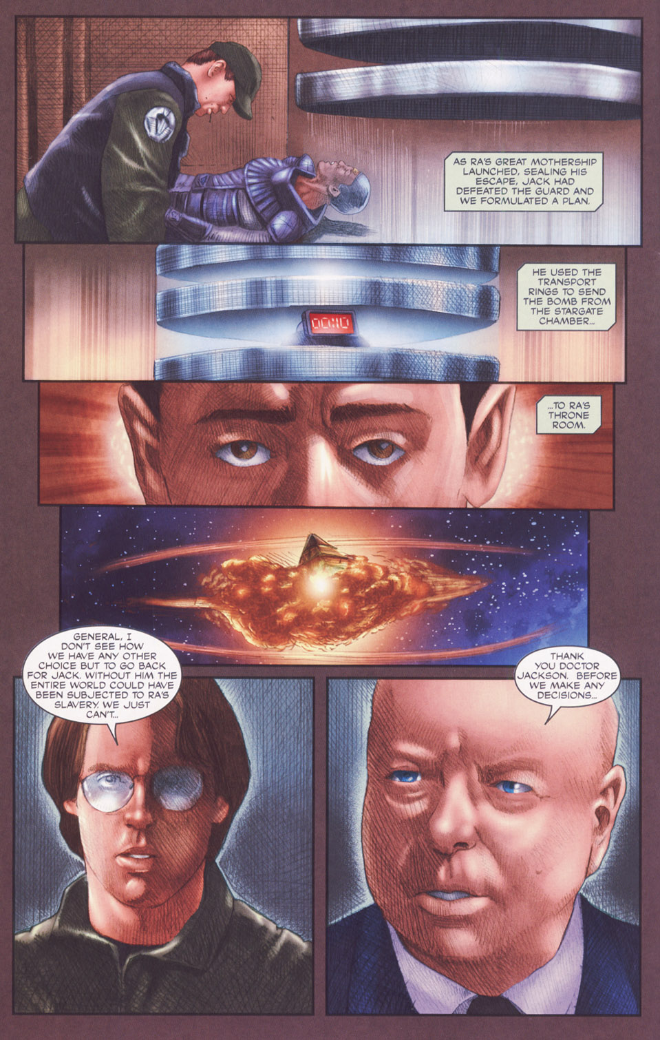 Read online Stargate SG-1: POW comic -  Issue #2 - 16