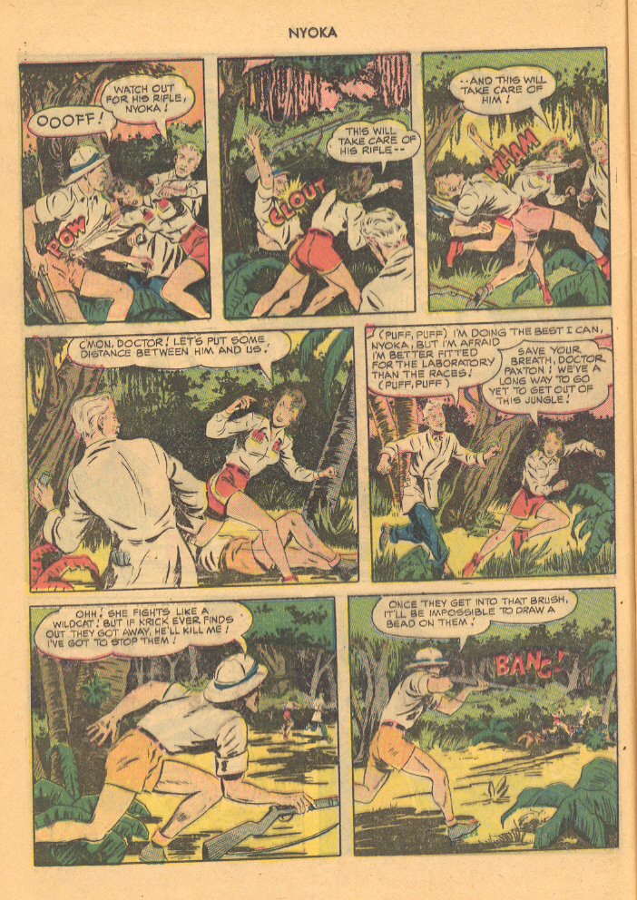Read online Nyoka the Jungle Girl (1945) comic -  Issue #43 - 12