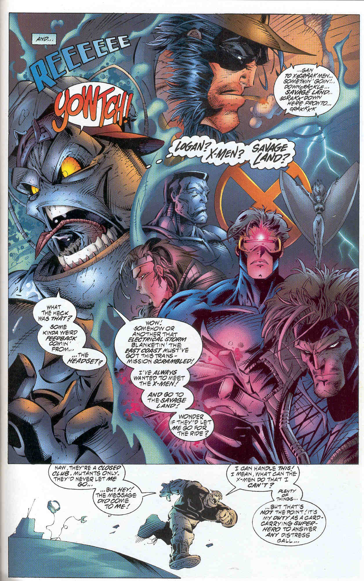 Read online Badrock/Wolverine comic -  Issue # Full - 14