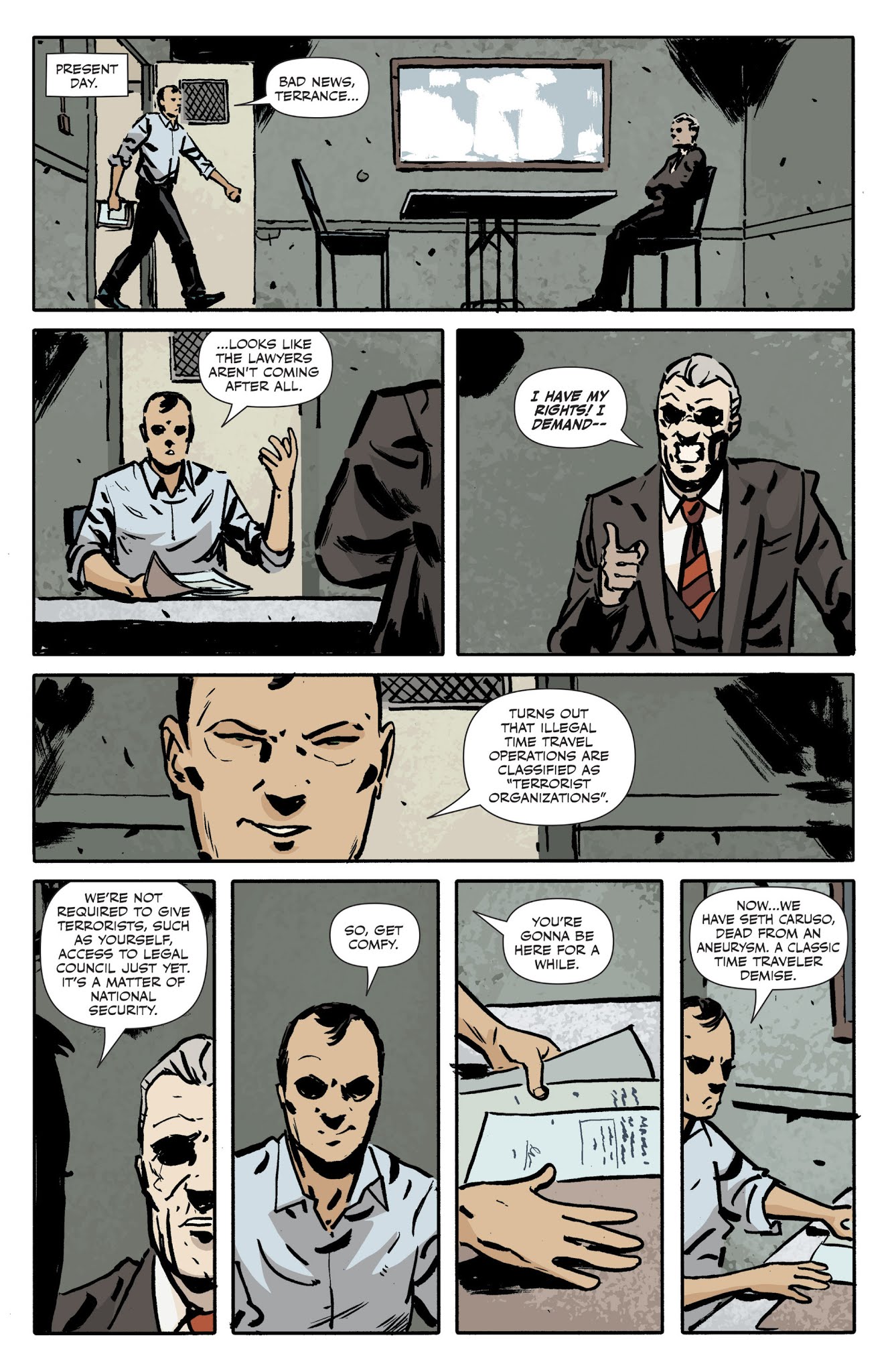 Read online Comeback comic -  Issue #4 - 7