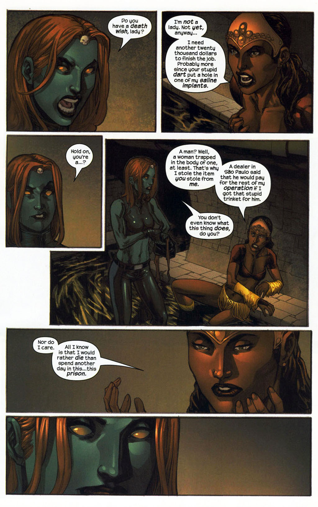 Read online Mystique comic -  Issue #13 - 19